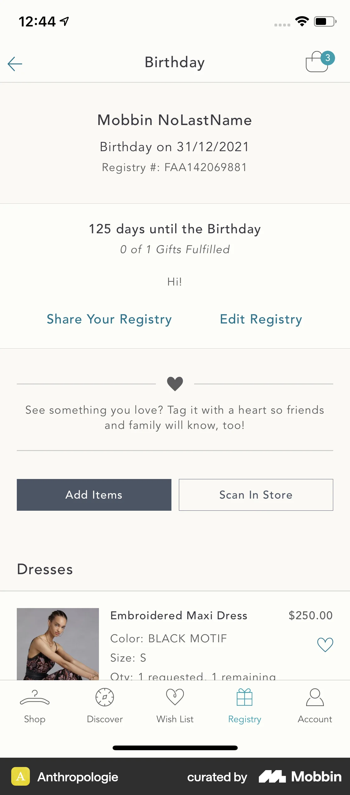 Anthropologie screen