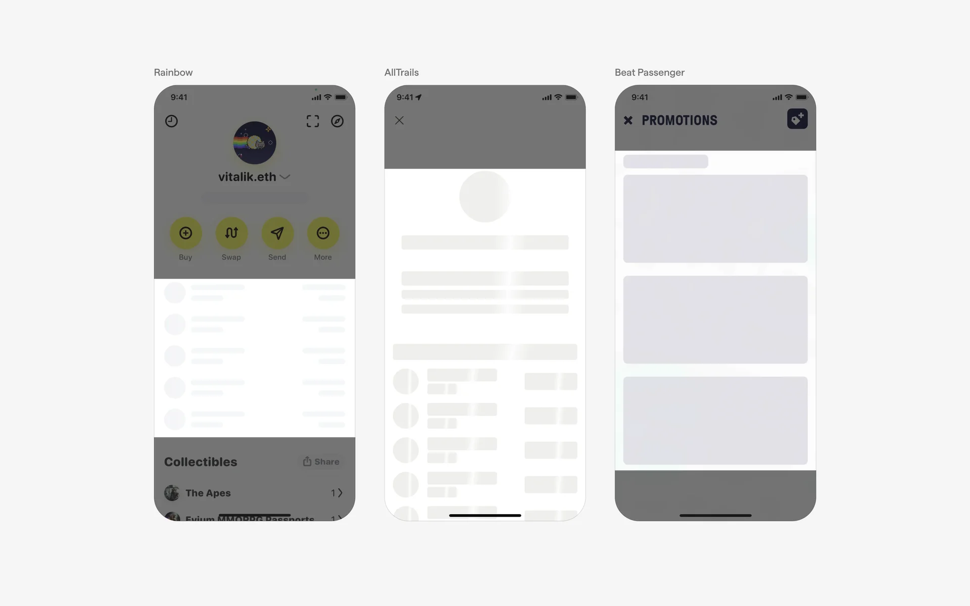 Skeleton UI Design: Best practices, Design variants & Examples | Mobbin