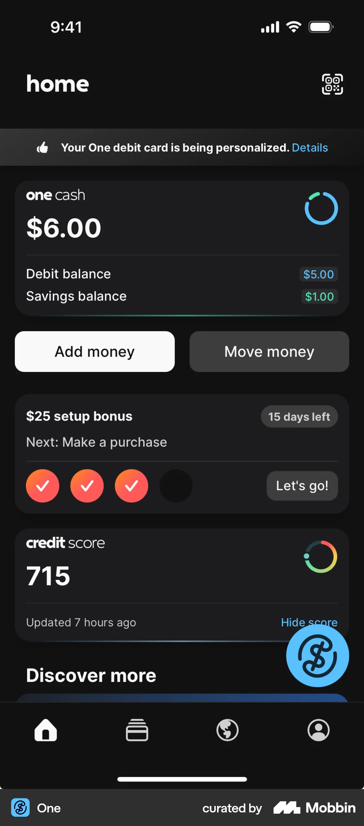 One iOS screen containing Progress Indicator UI element