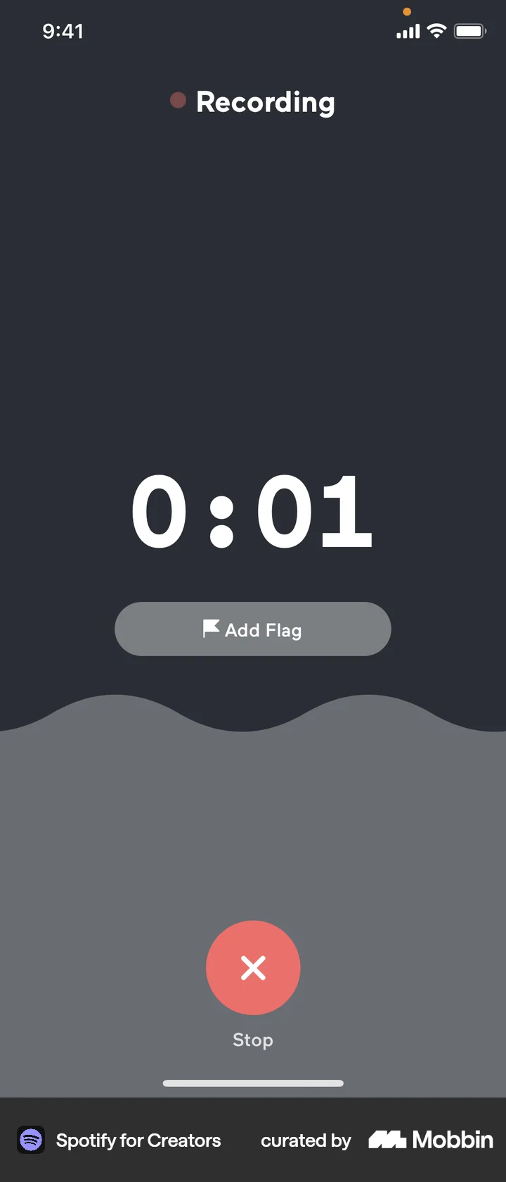 User Interface For Recording Recording App UI | Audio and Video Recording Screen Ideas