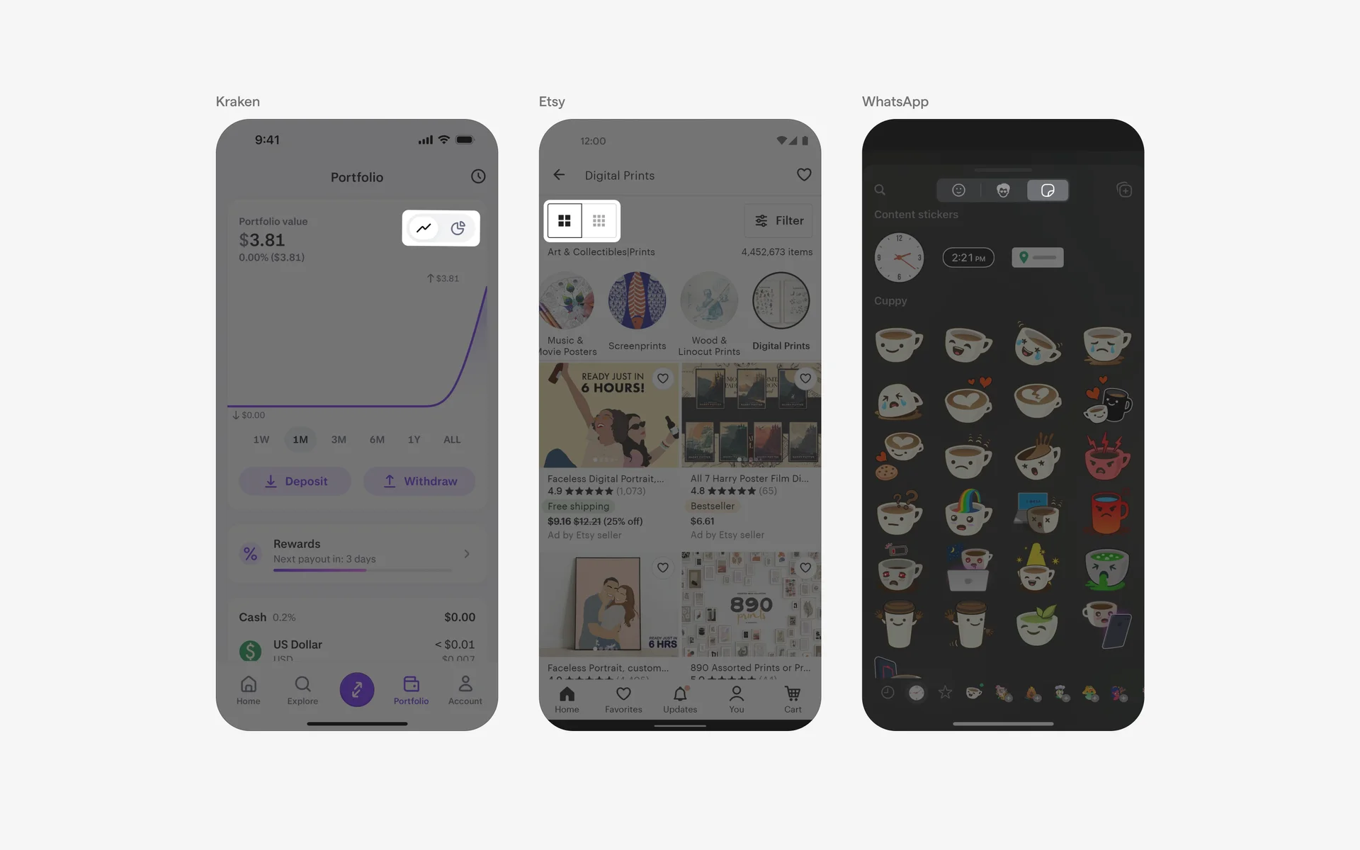Segmented Control UI Design: Best practices, Design variants & Examples ...