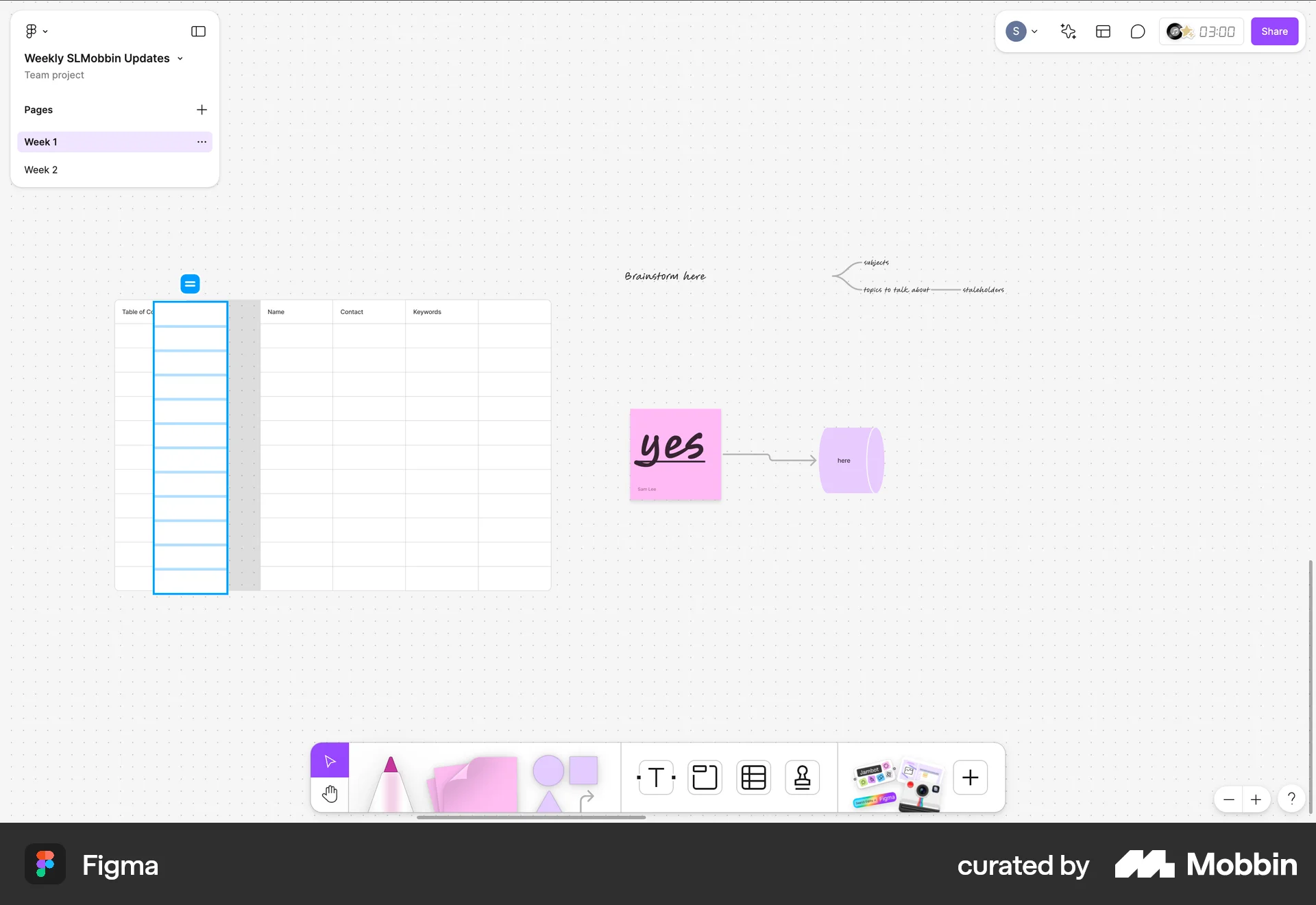 Figma Web Reorder screen