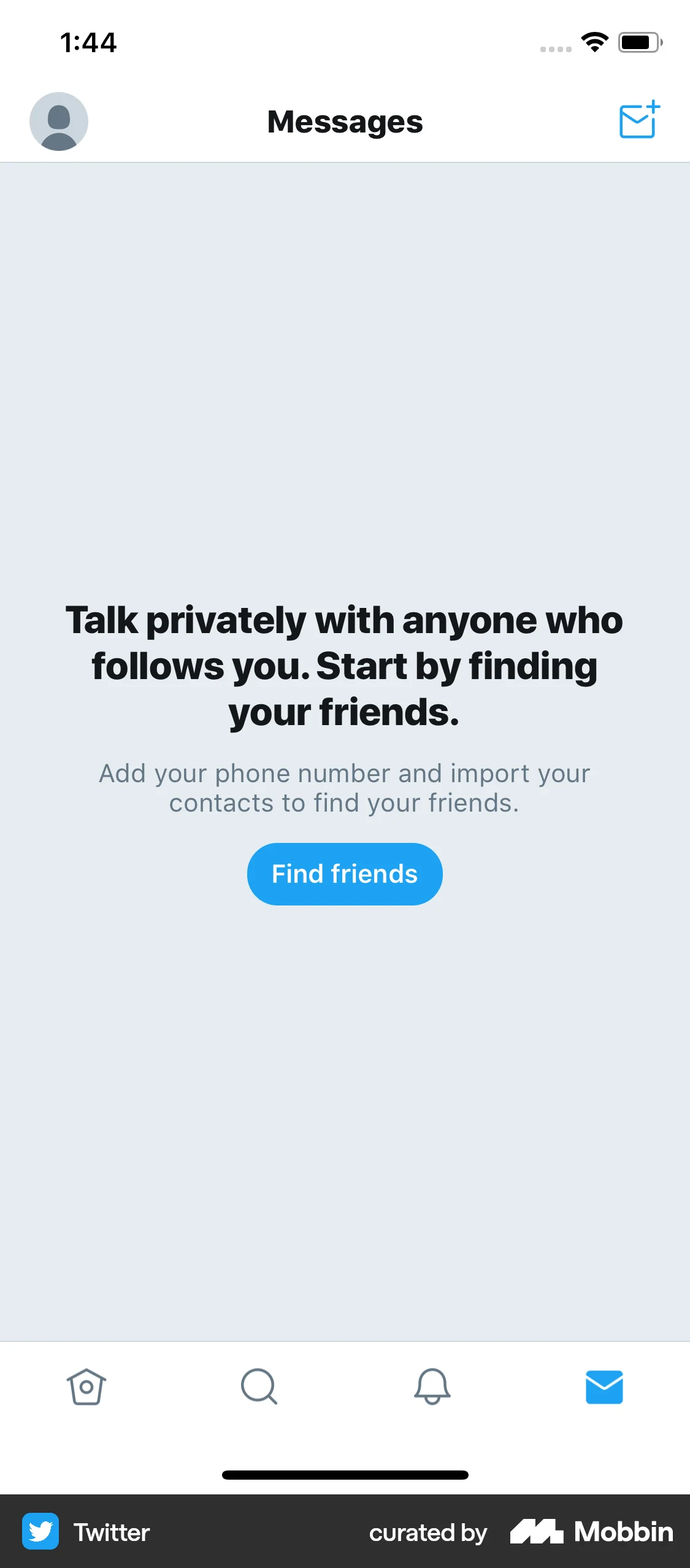 X iOS Invite & Refer Friends screen
