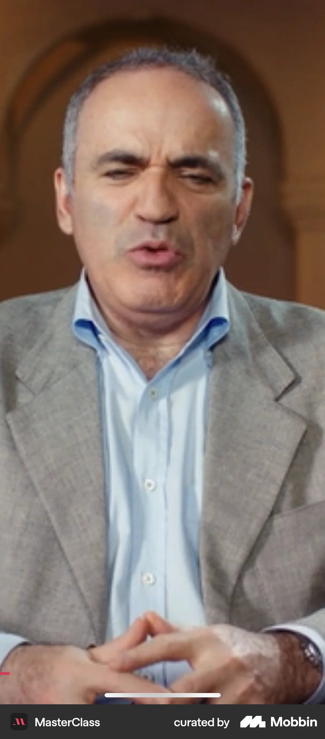 MasterClass iOS Stories screen