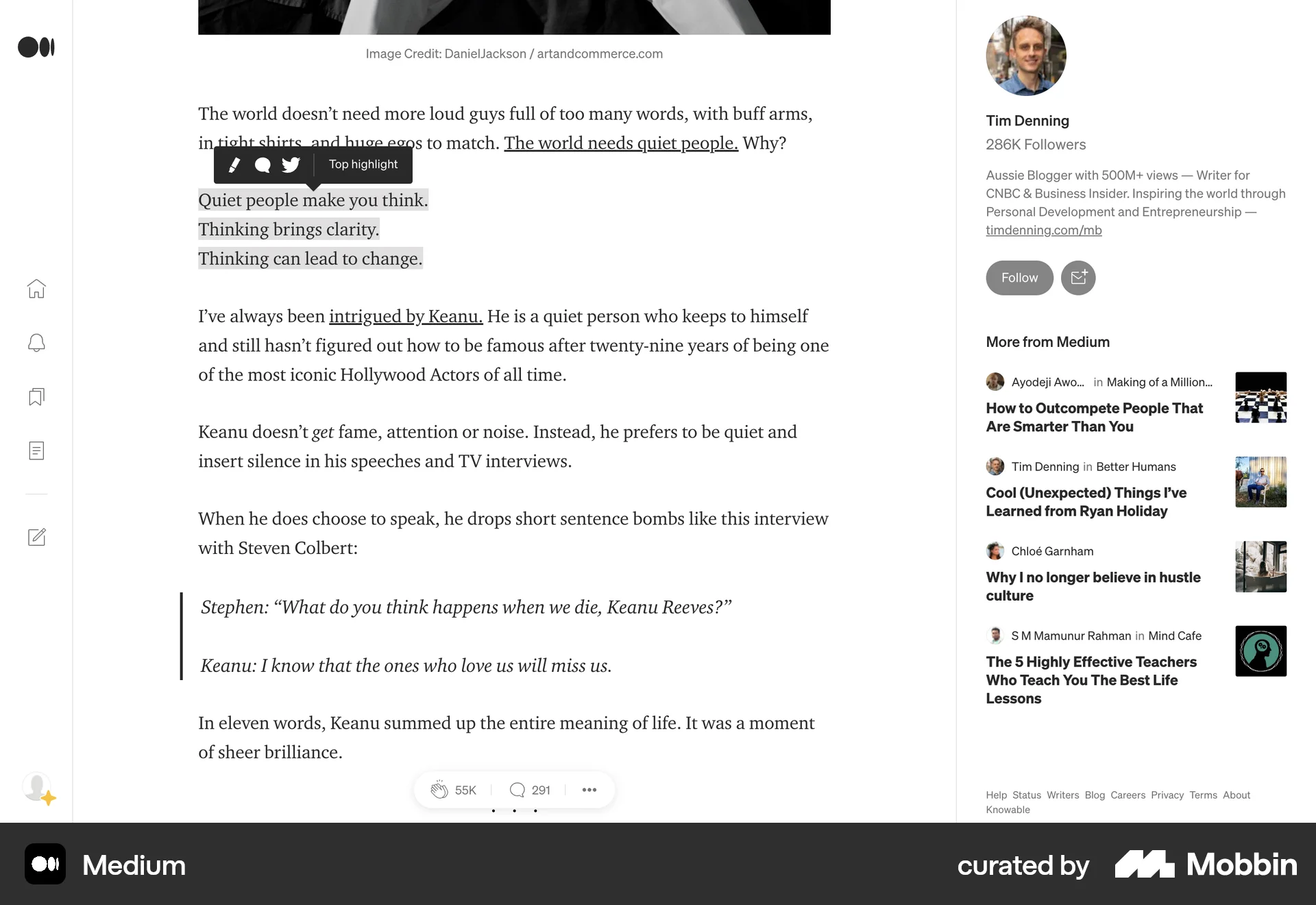 Medium Web Draw & Annotate screen
