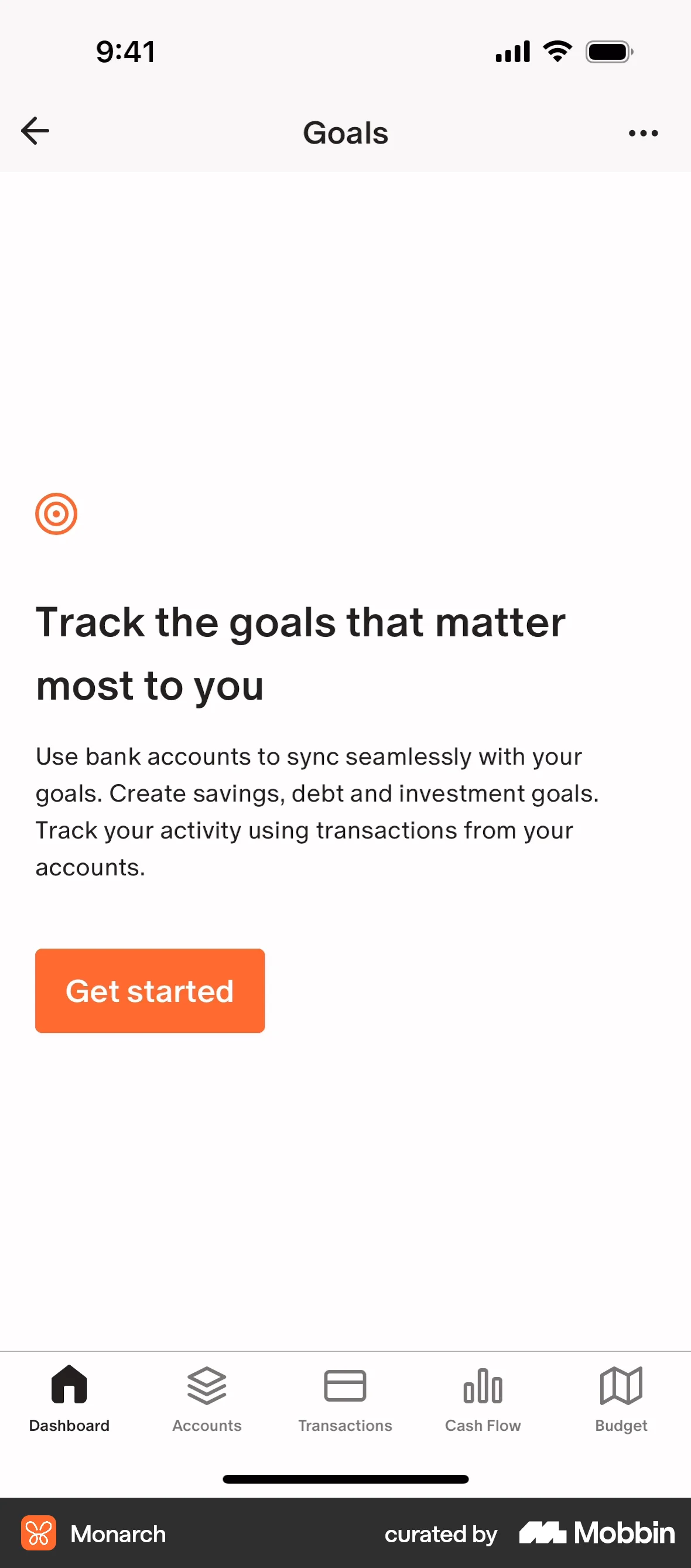 Monarch iOS Feature Info screen