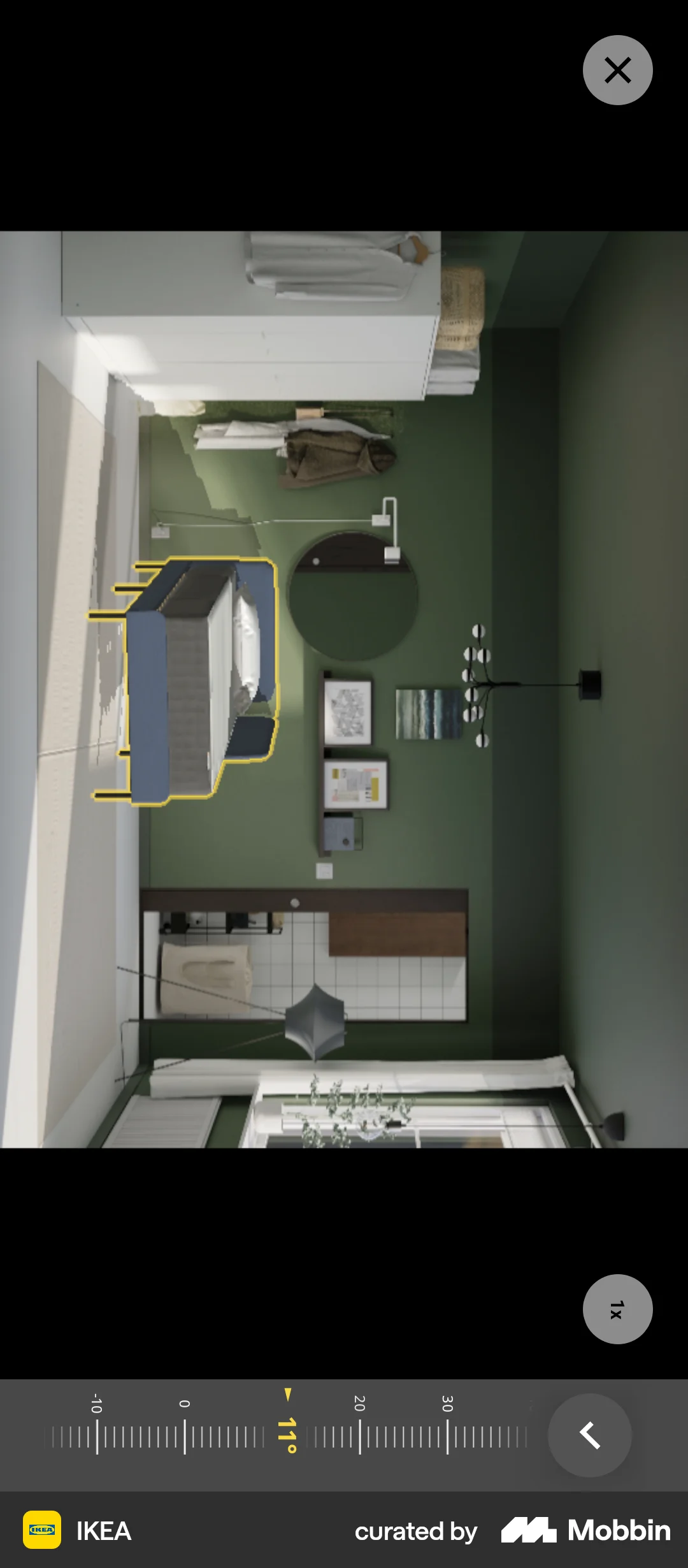 IKEA Android Augmented Reality screen