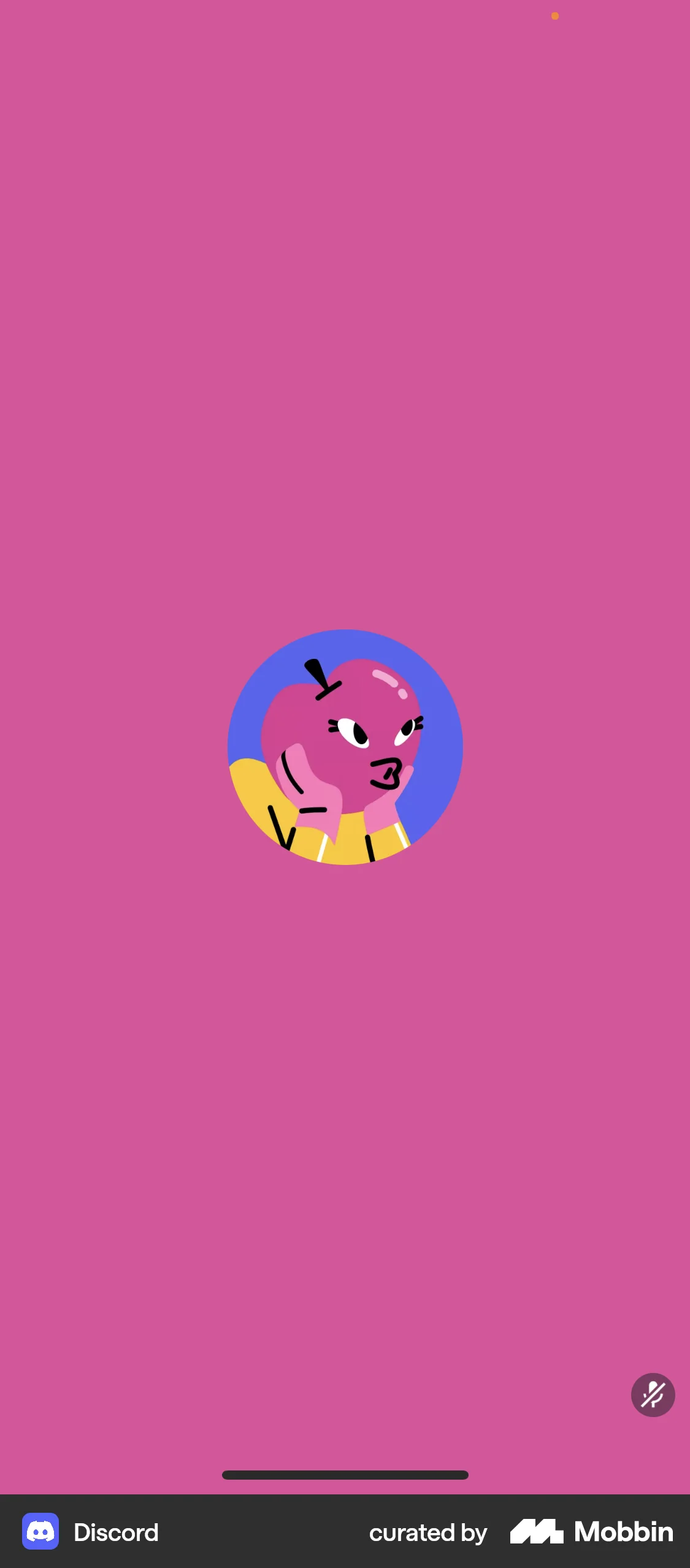 Discord iOS Call screen