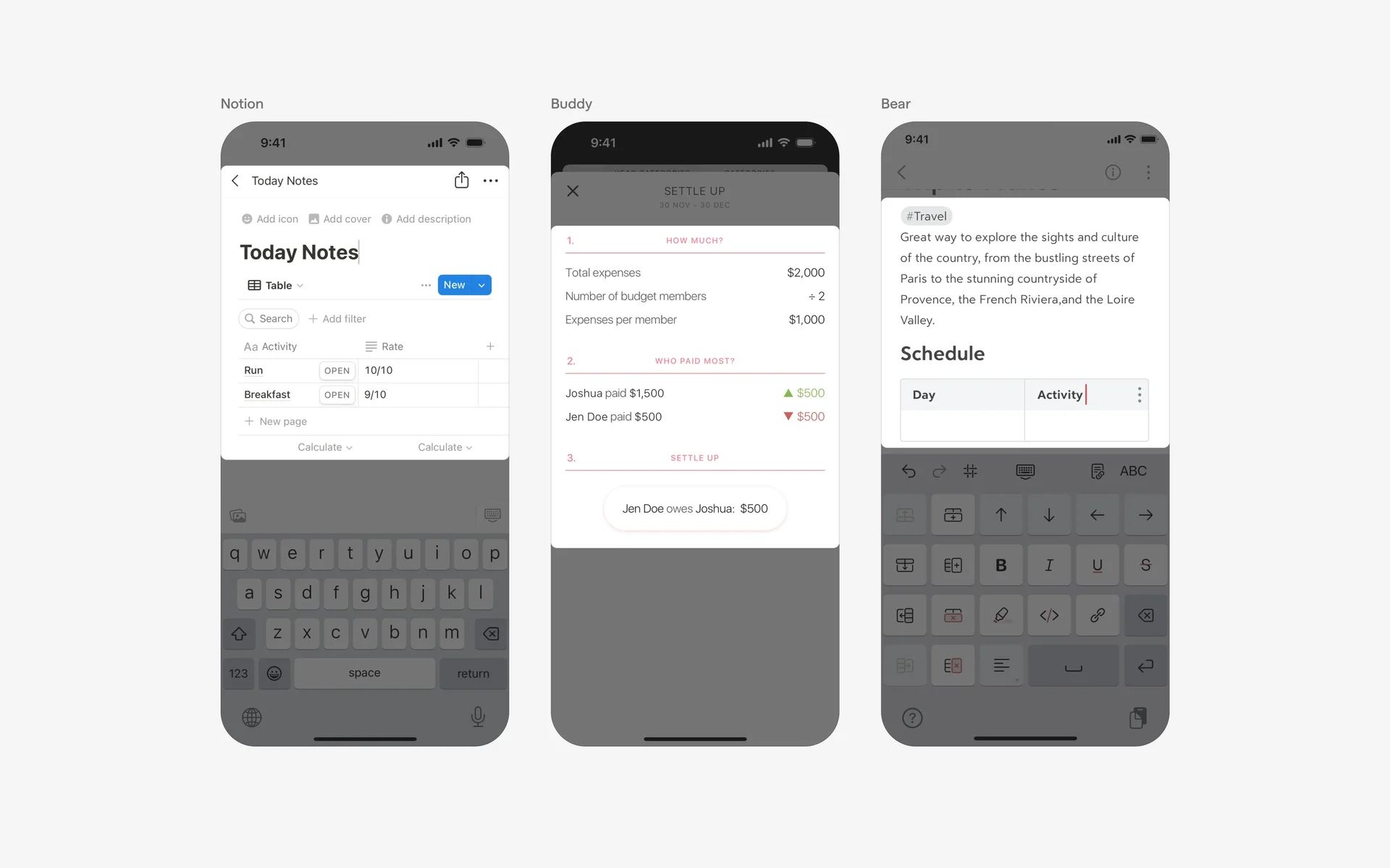 Table UI Design: Best practices, Design variants & Examples | Mobbin