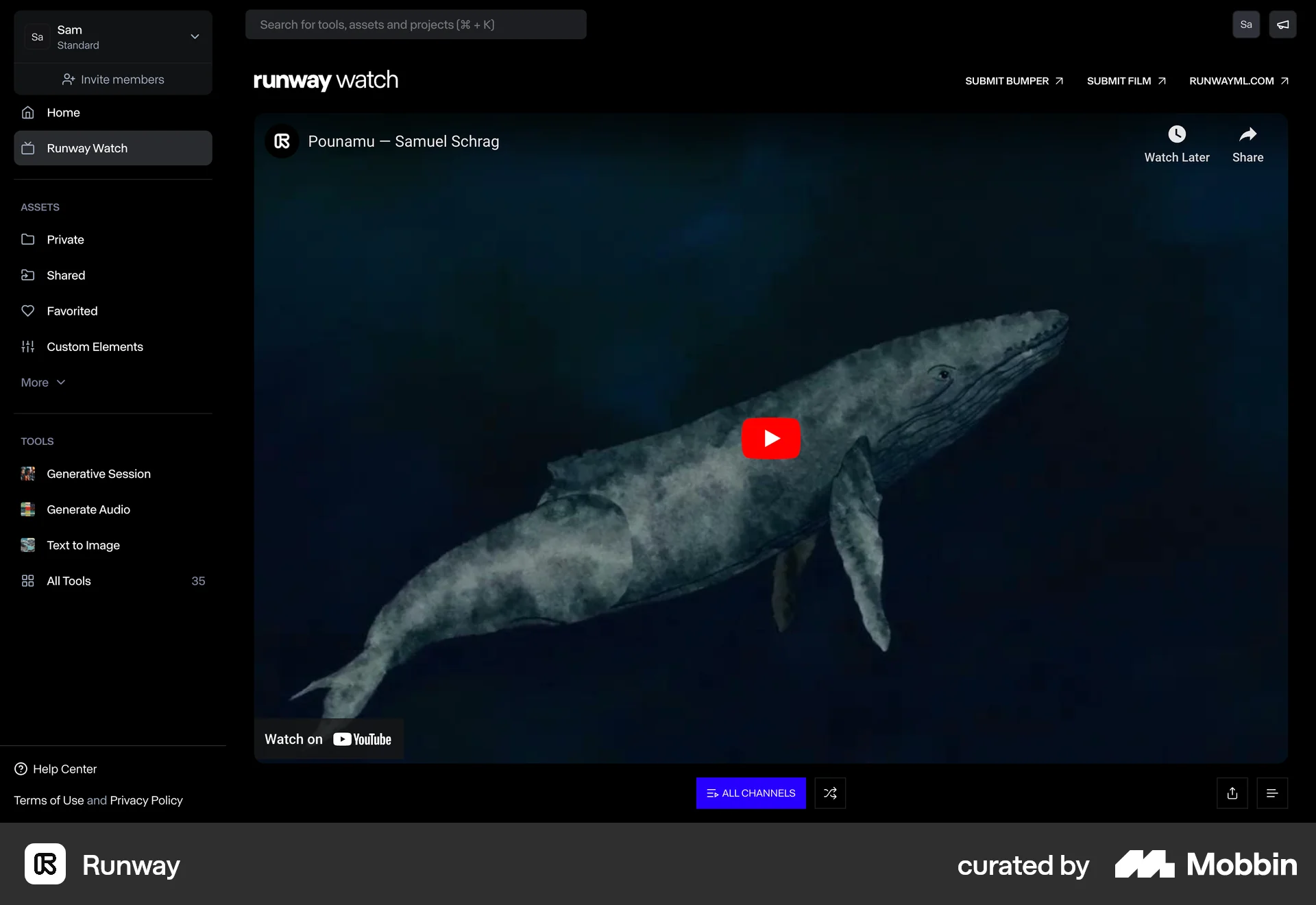 Runway Web TV Show & Movie Detail screen