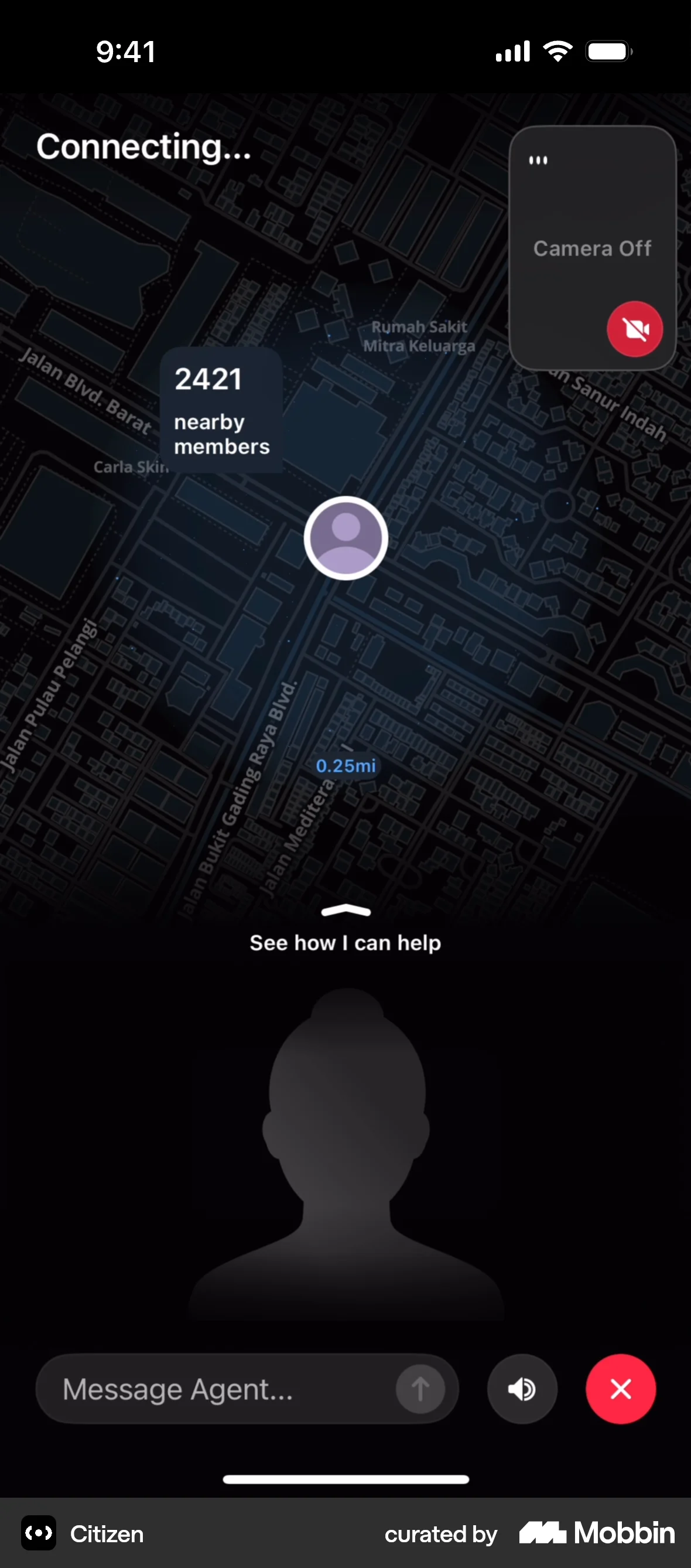 Citizen iOS Loading screen