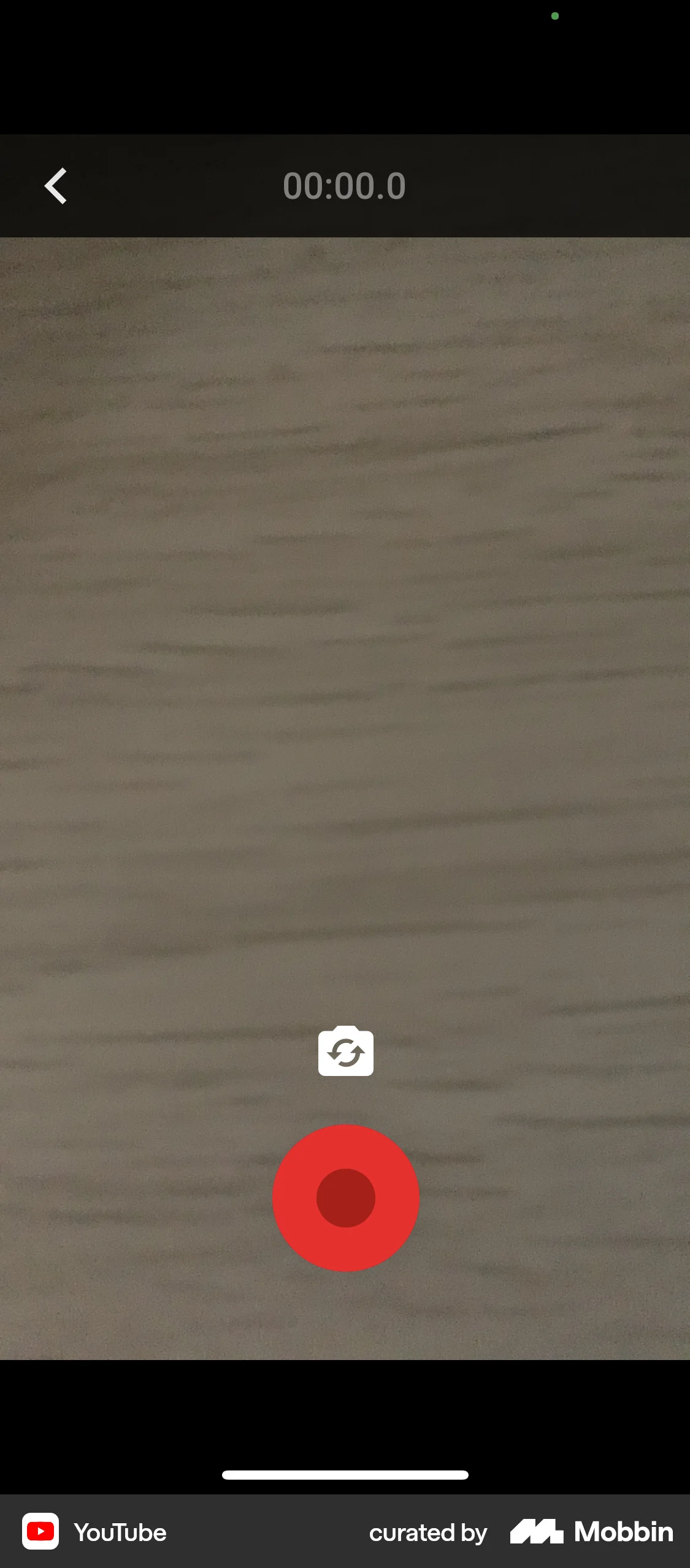 YouTube iOS Audio & Video Recorder screen