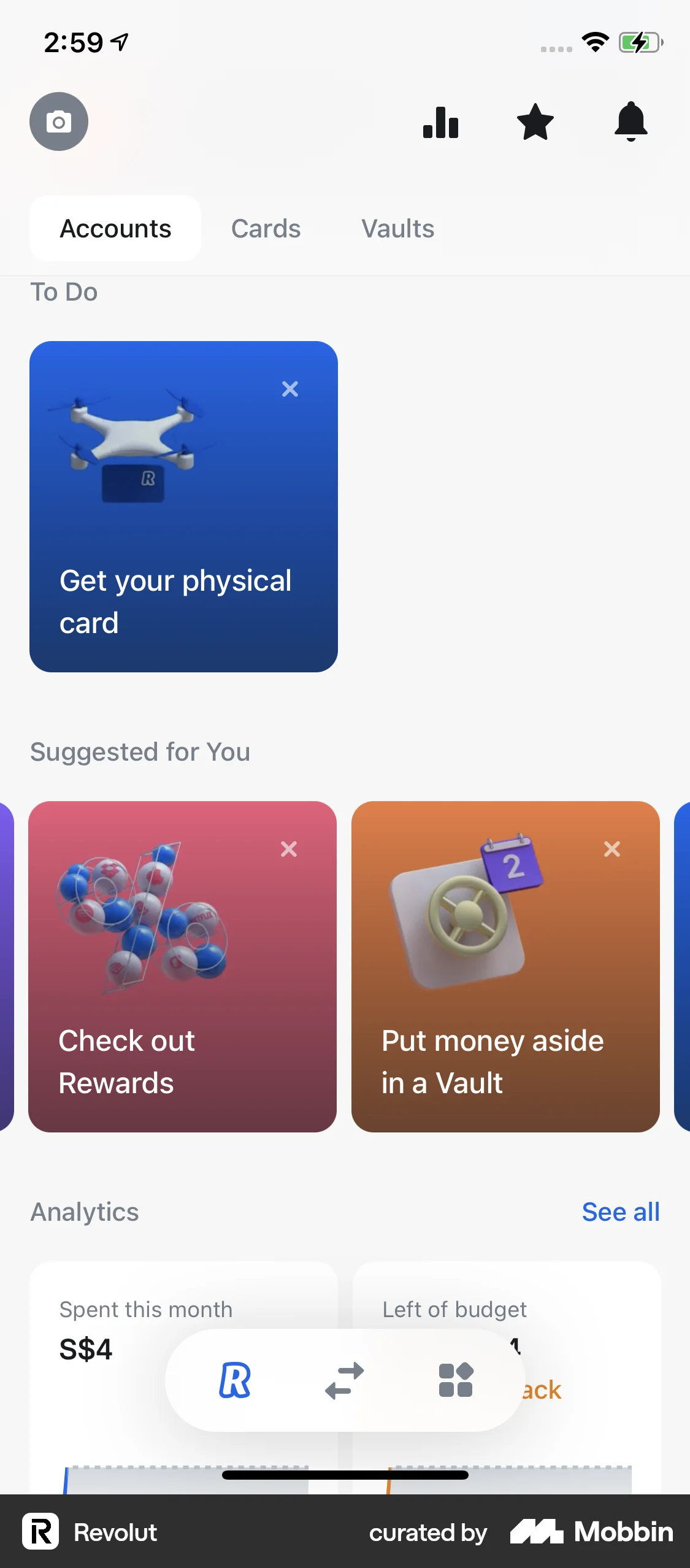 Revolut Ios Revolut iOS Accounts Flow | Mobbin