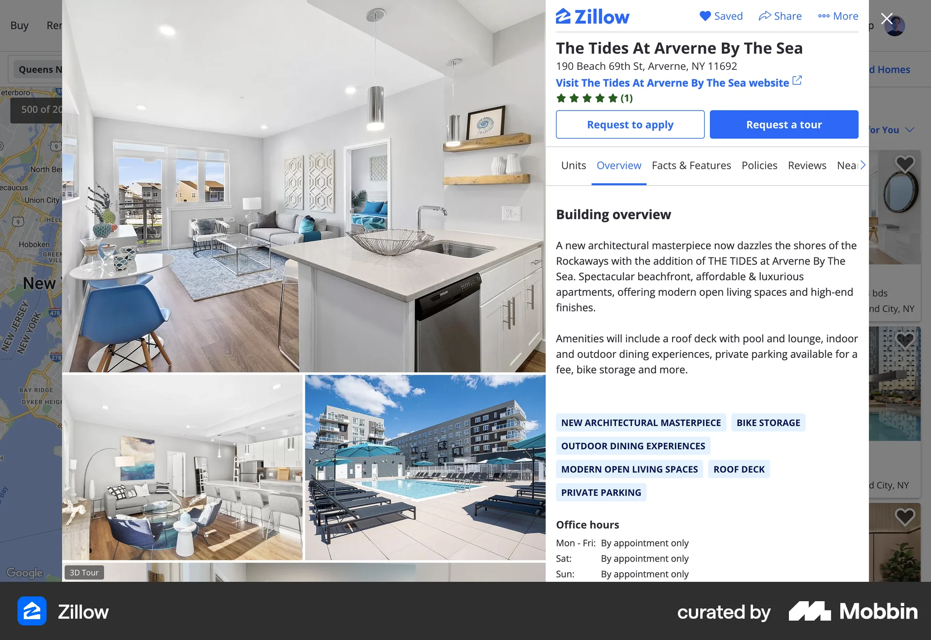 Zillow Web Save screen