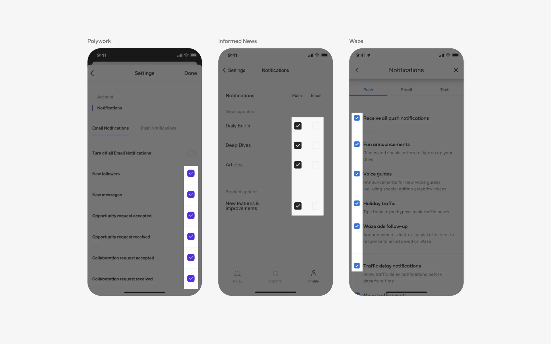 Checkbox UI Design: Best practices, Design variants & Examples | Mobbin