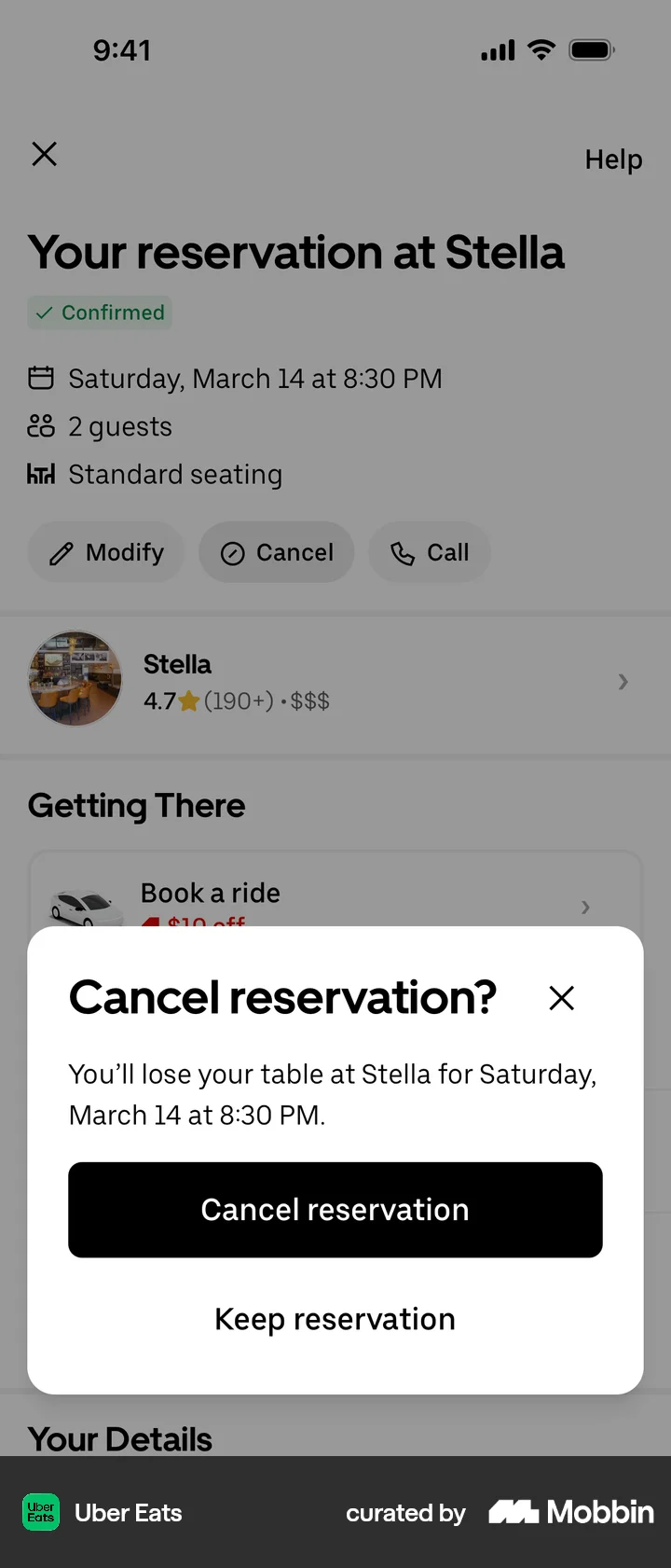 Confirmation Box Ios Confirmation Screen UI Examples