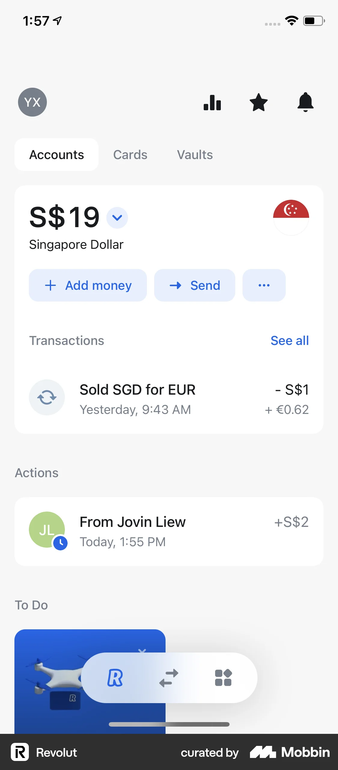 Revolut Ios Revolut iOS Accounts Flow | Mobbin
