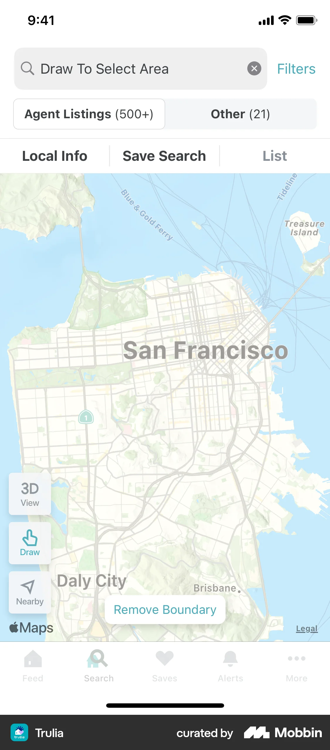 Trulia iOS Real Estate App screen