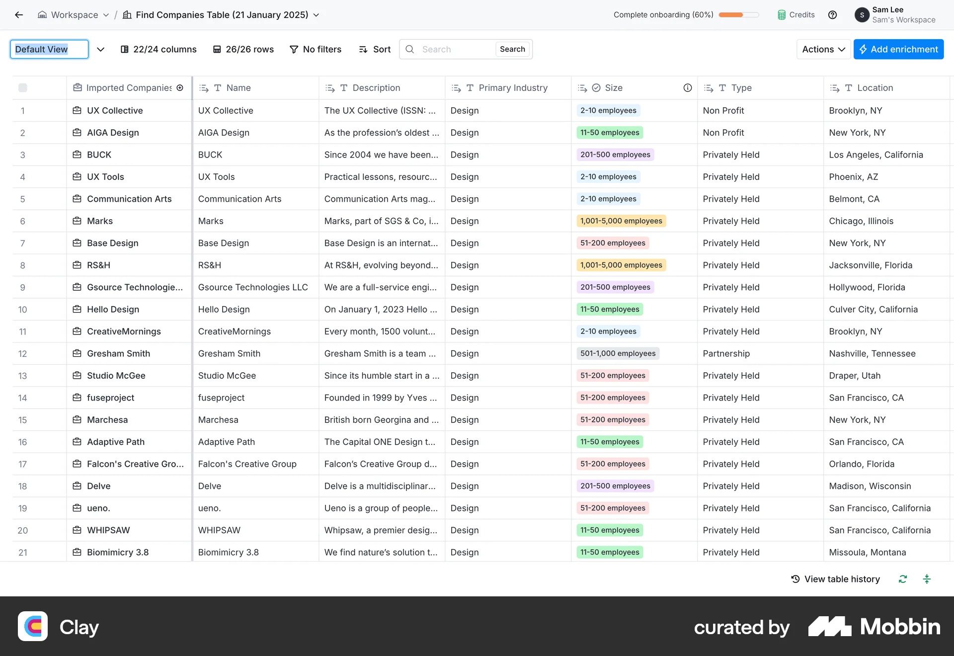 Clay Web screen containing Editable Text UI element