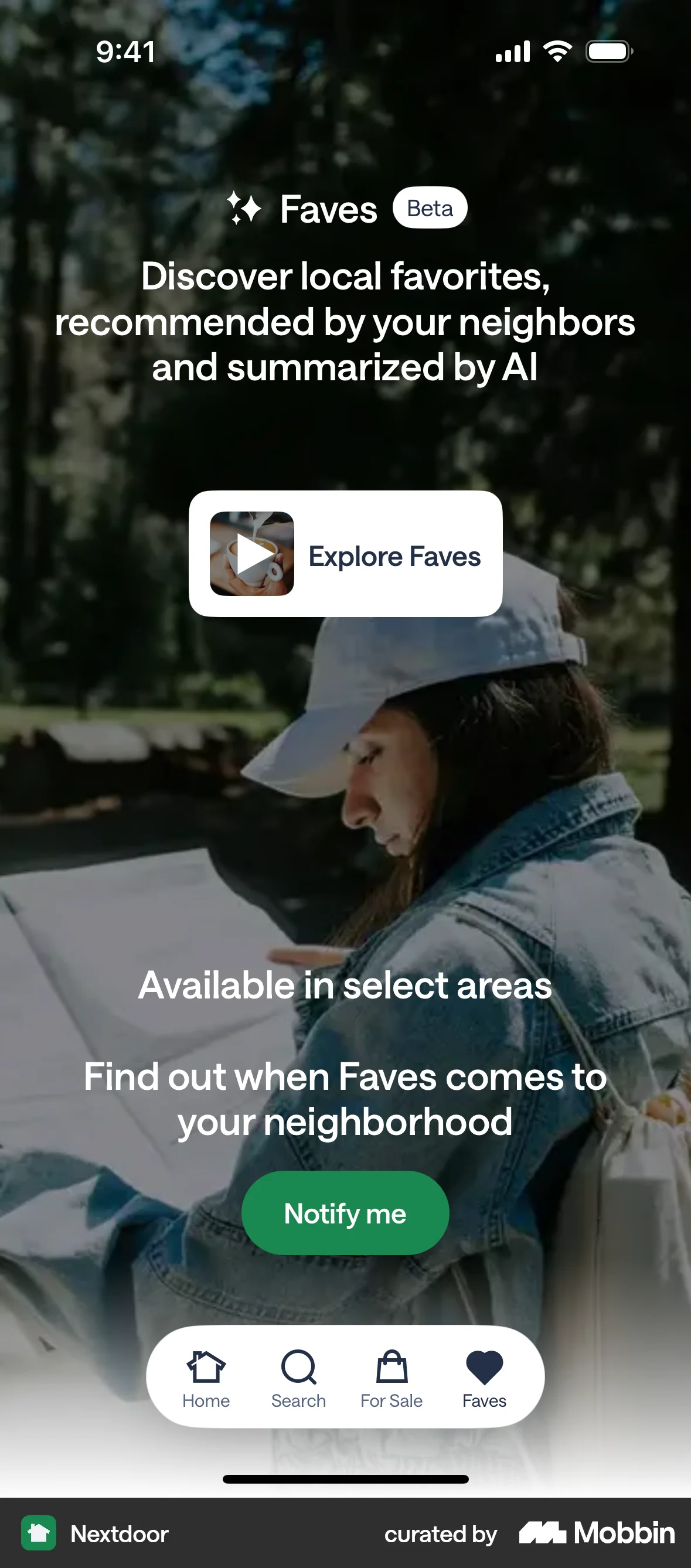 Nextdoor iOS Feature Info screen
