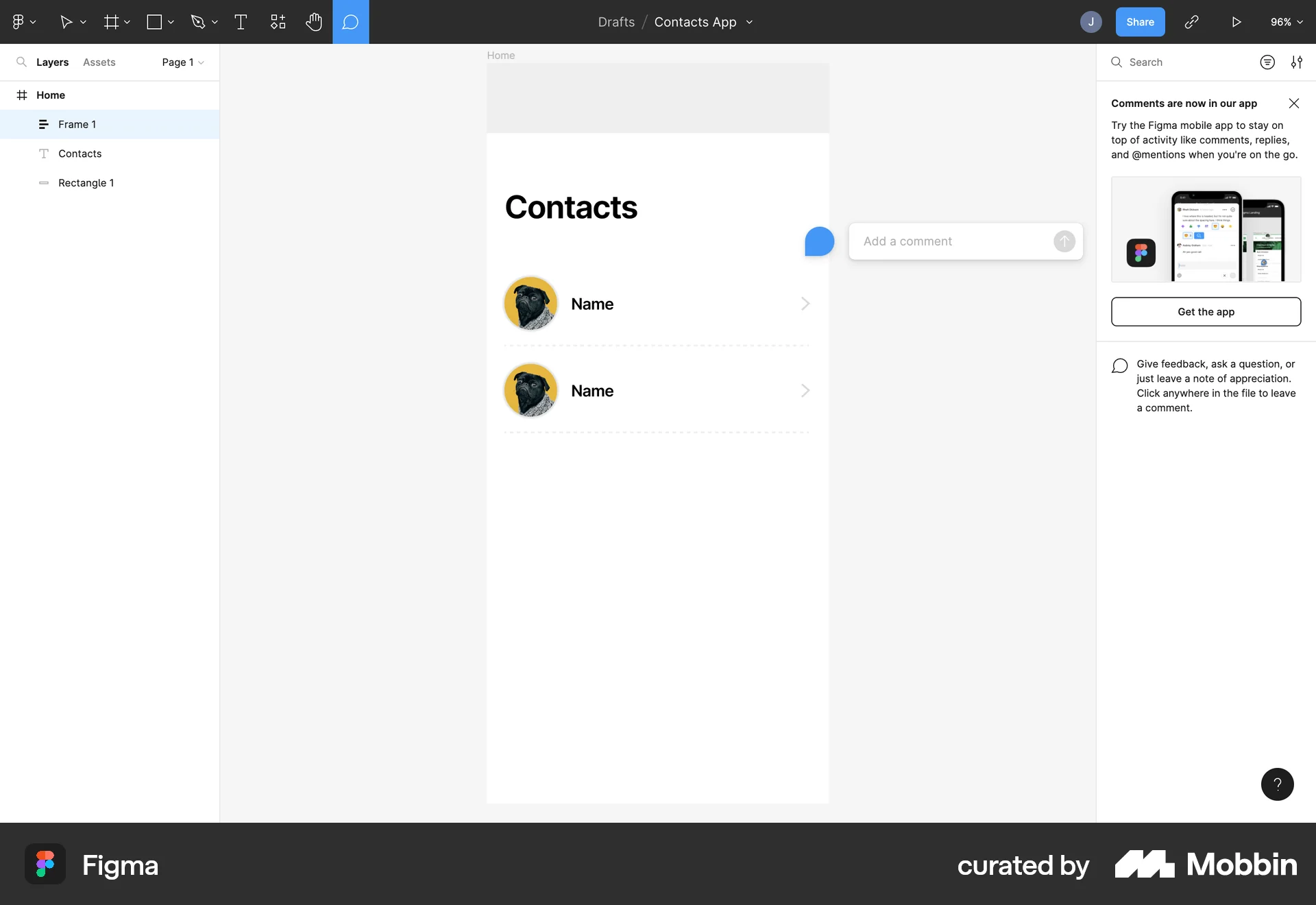 Figma Web Draw & Annotate screen