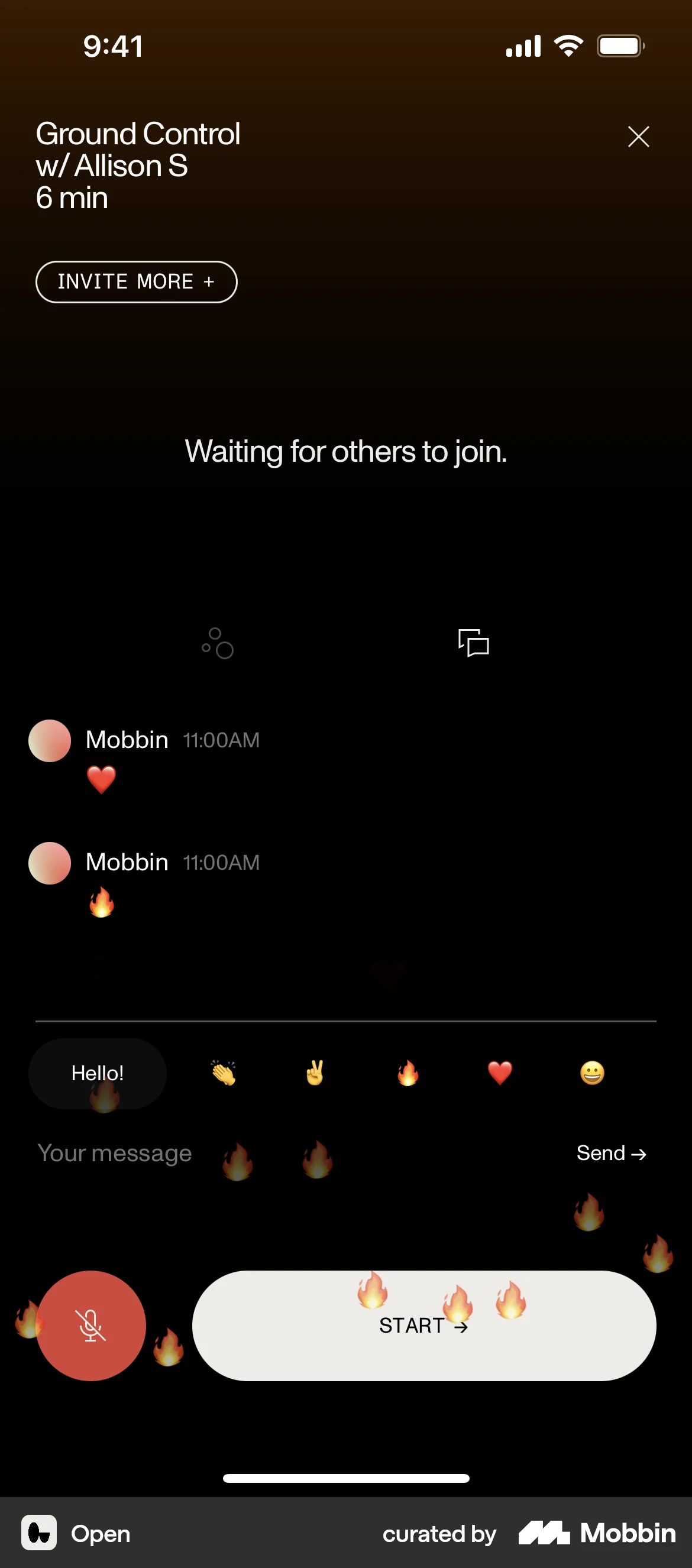 Open iOS Comments screen
