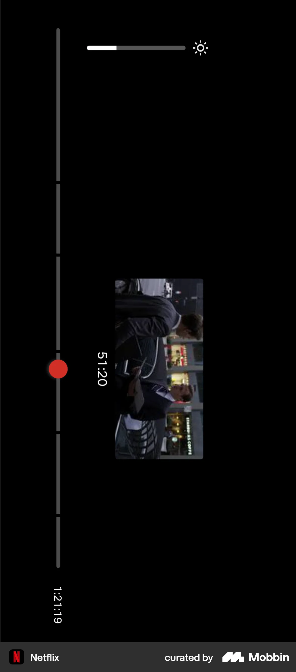 Netflix iOS Timeline & History screen