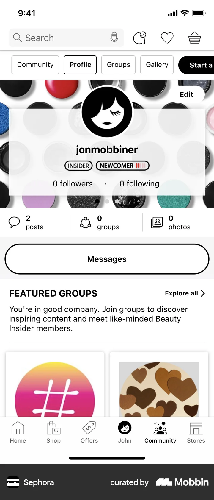 Sephora Button Sephora iOS Screen | Mobbin
