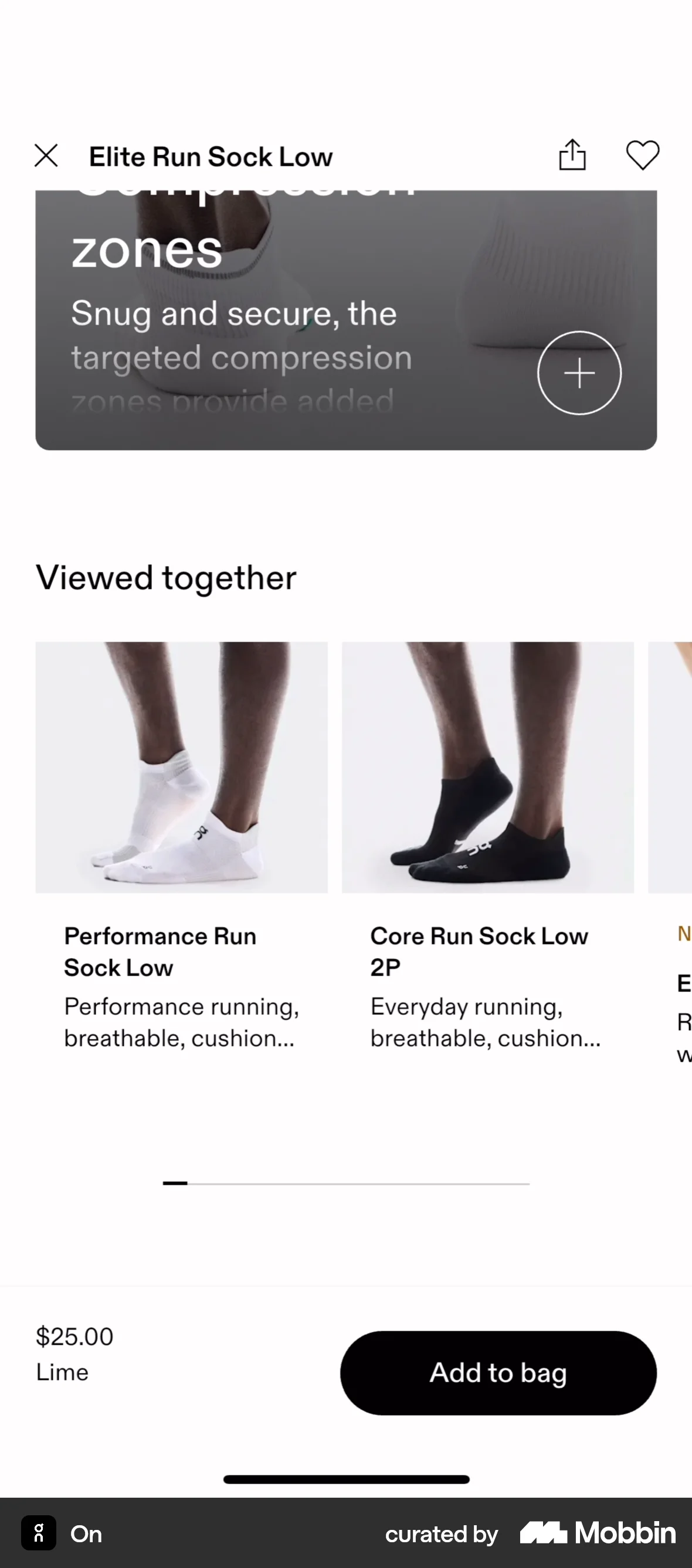 On iOS Suggestions & Similar Items screen