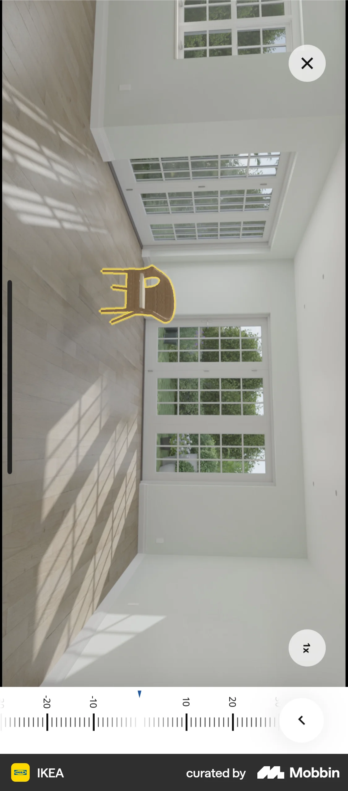 IKEA iOS Augmented Reality screen