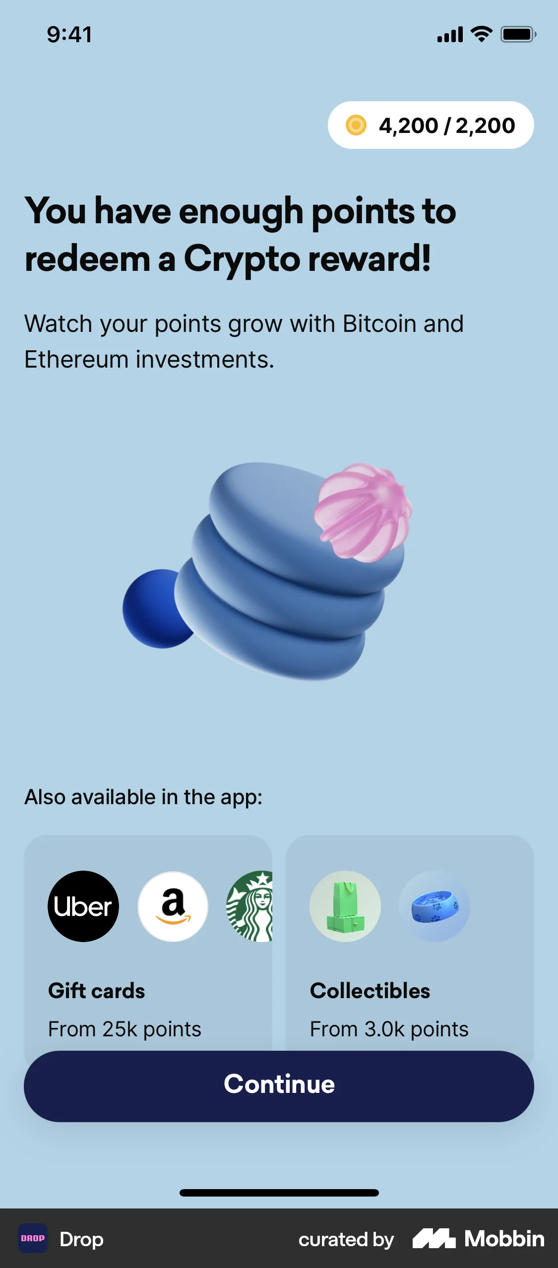 Drop iOS Wallet & Balance screen