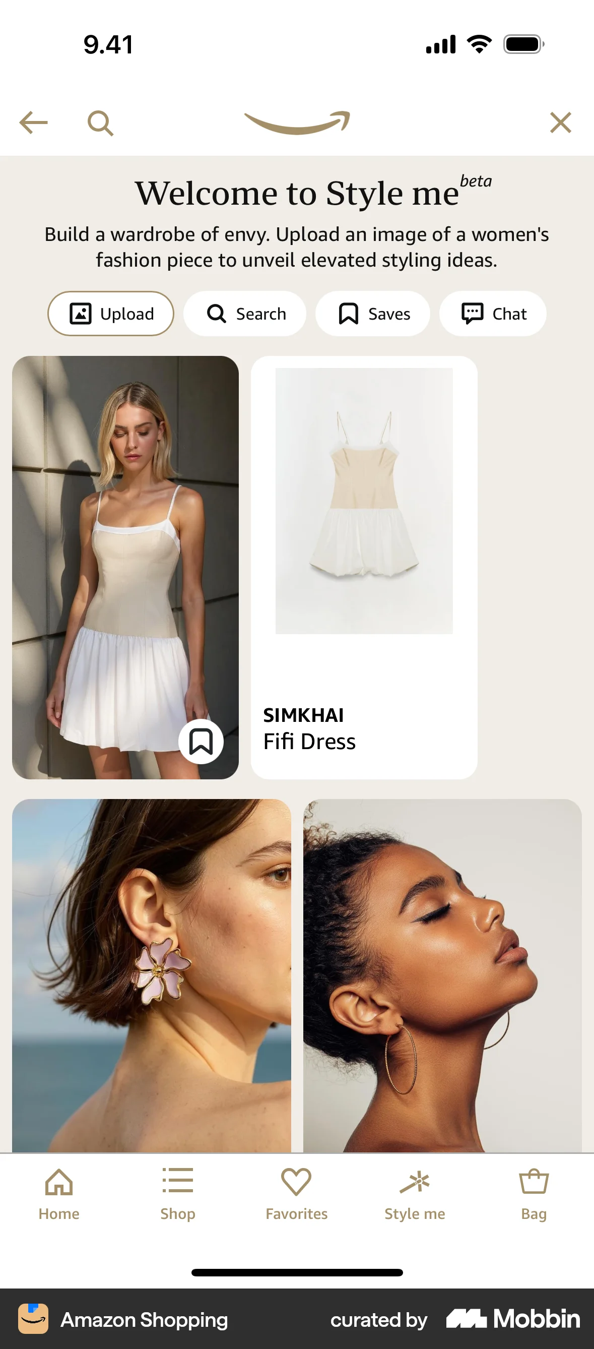 Amazon Shopping iOS Feature Info screen