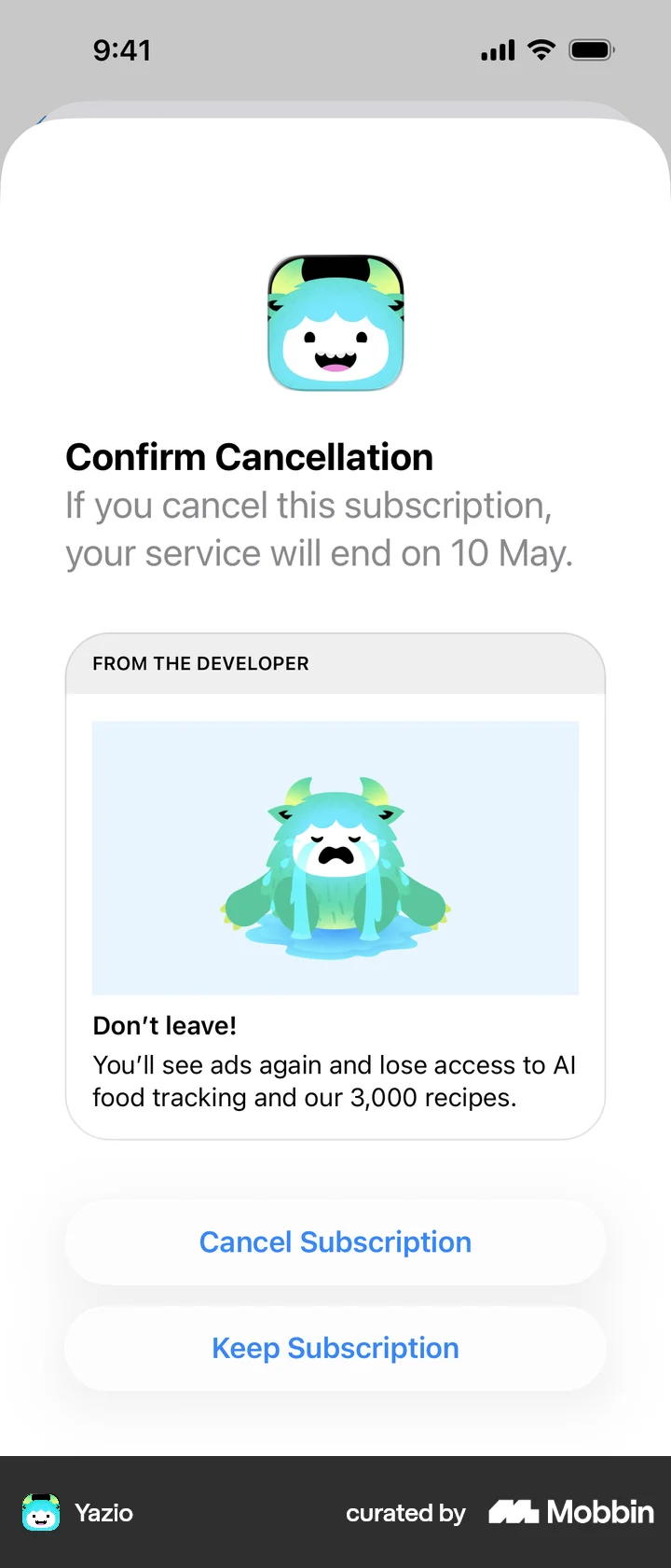 Confirmation Box Ios Confirmation Screen UI Examples