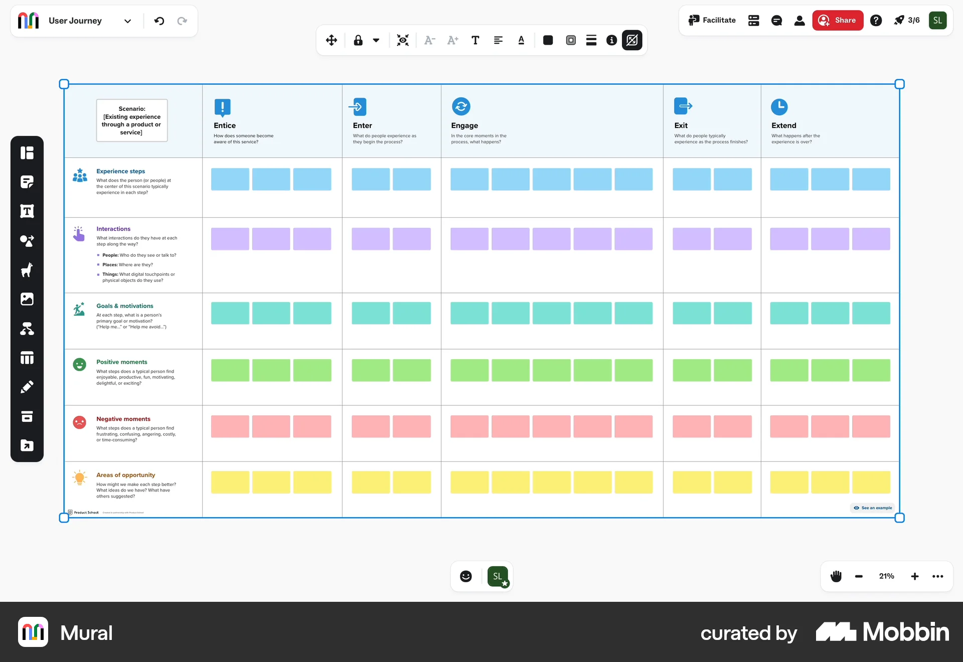Mural Web Canvas screen