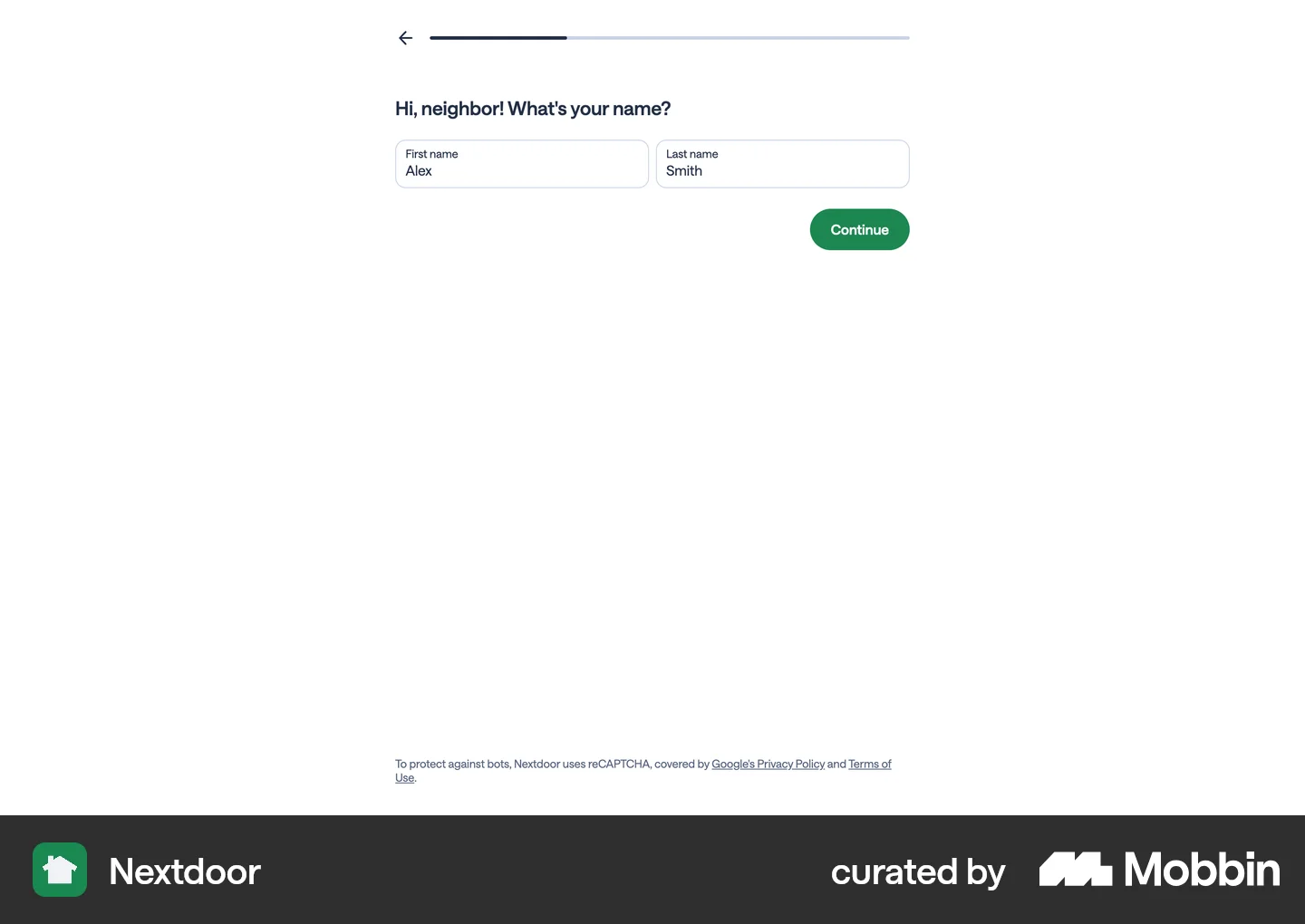Account Setup Screen Account Setup UI Design Screens