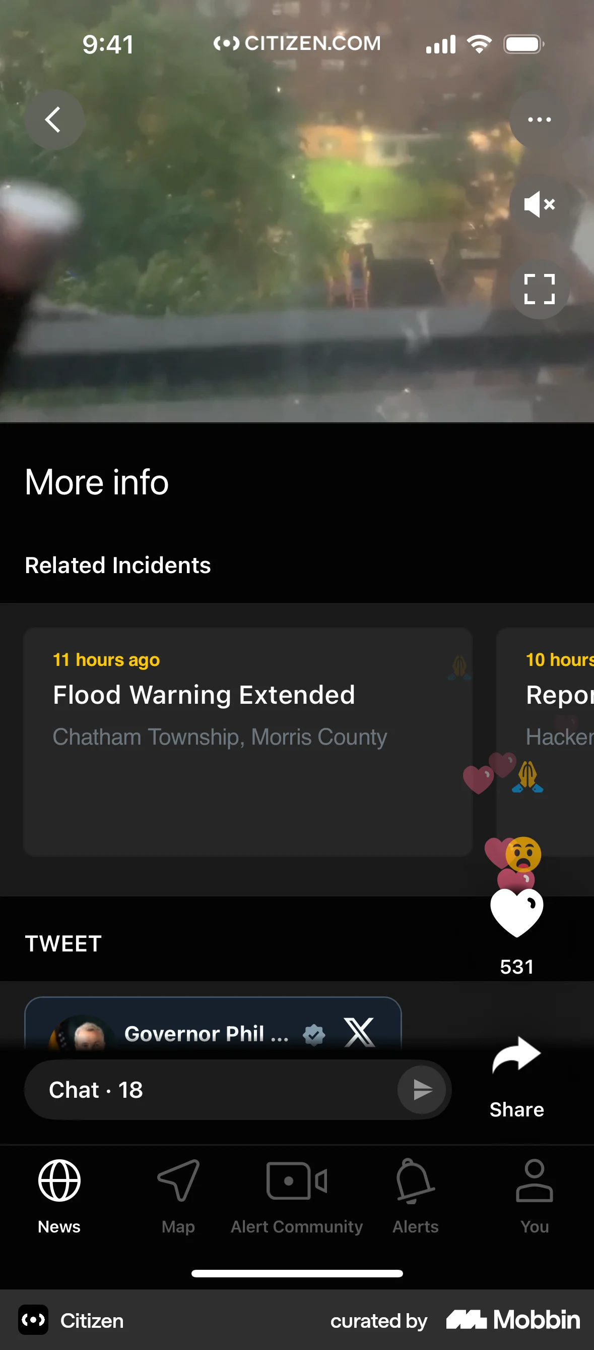 Citizen iOS Suggestions & Similar Items screen