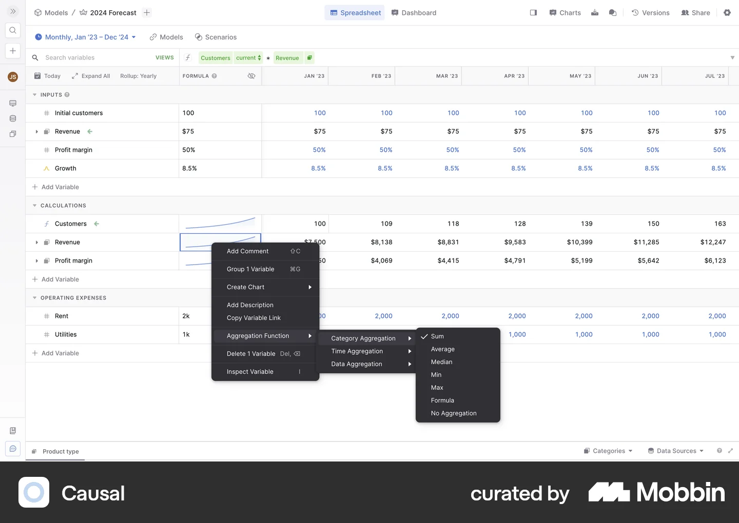Context Menu UI Design Examples for Web