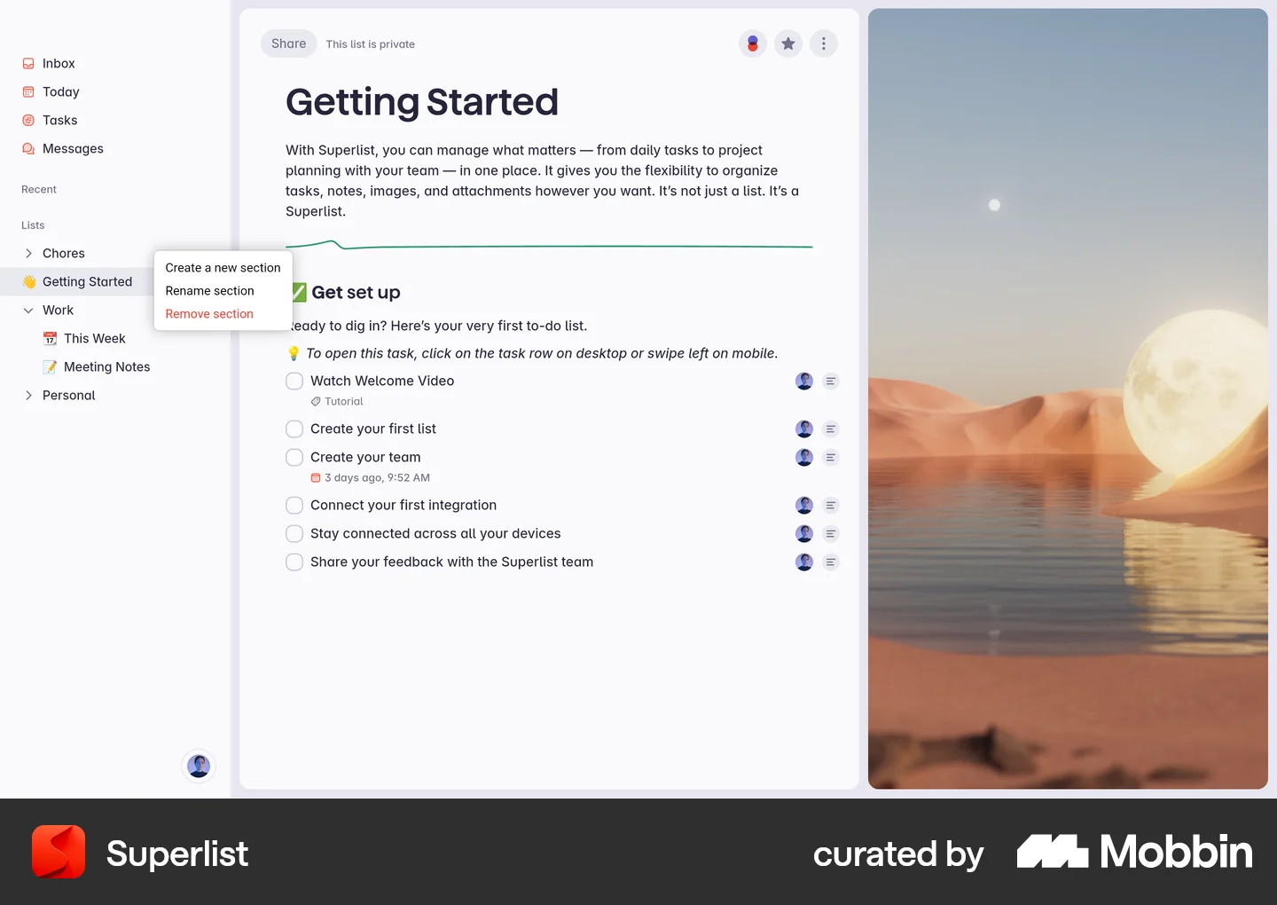 Context Menu UI Design Examples for Web