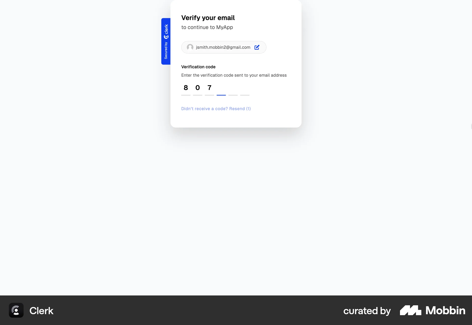 Clerk Web Timer & Clock screen