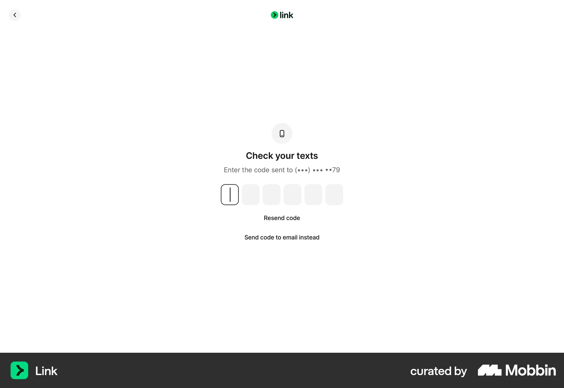 Link Logging in screen