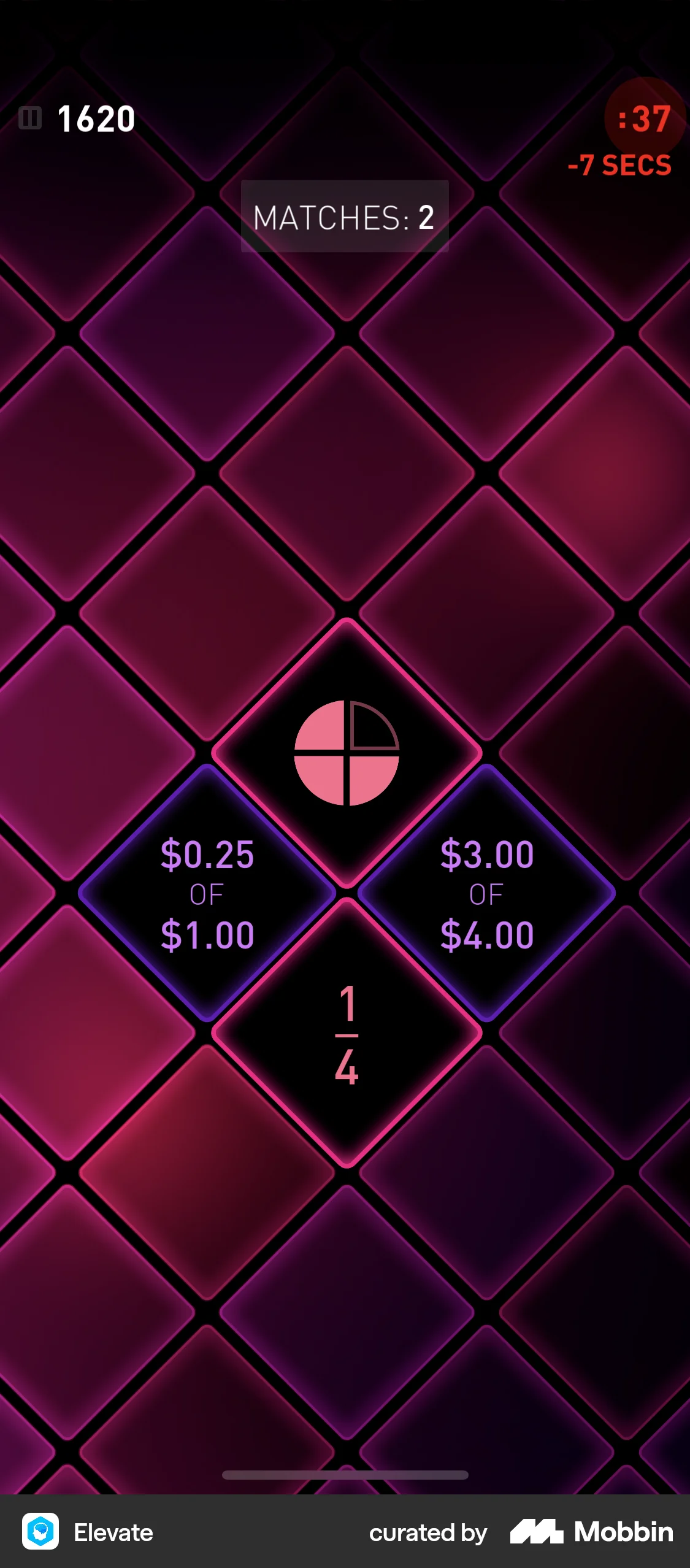 Elevate iOS Error screen