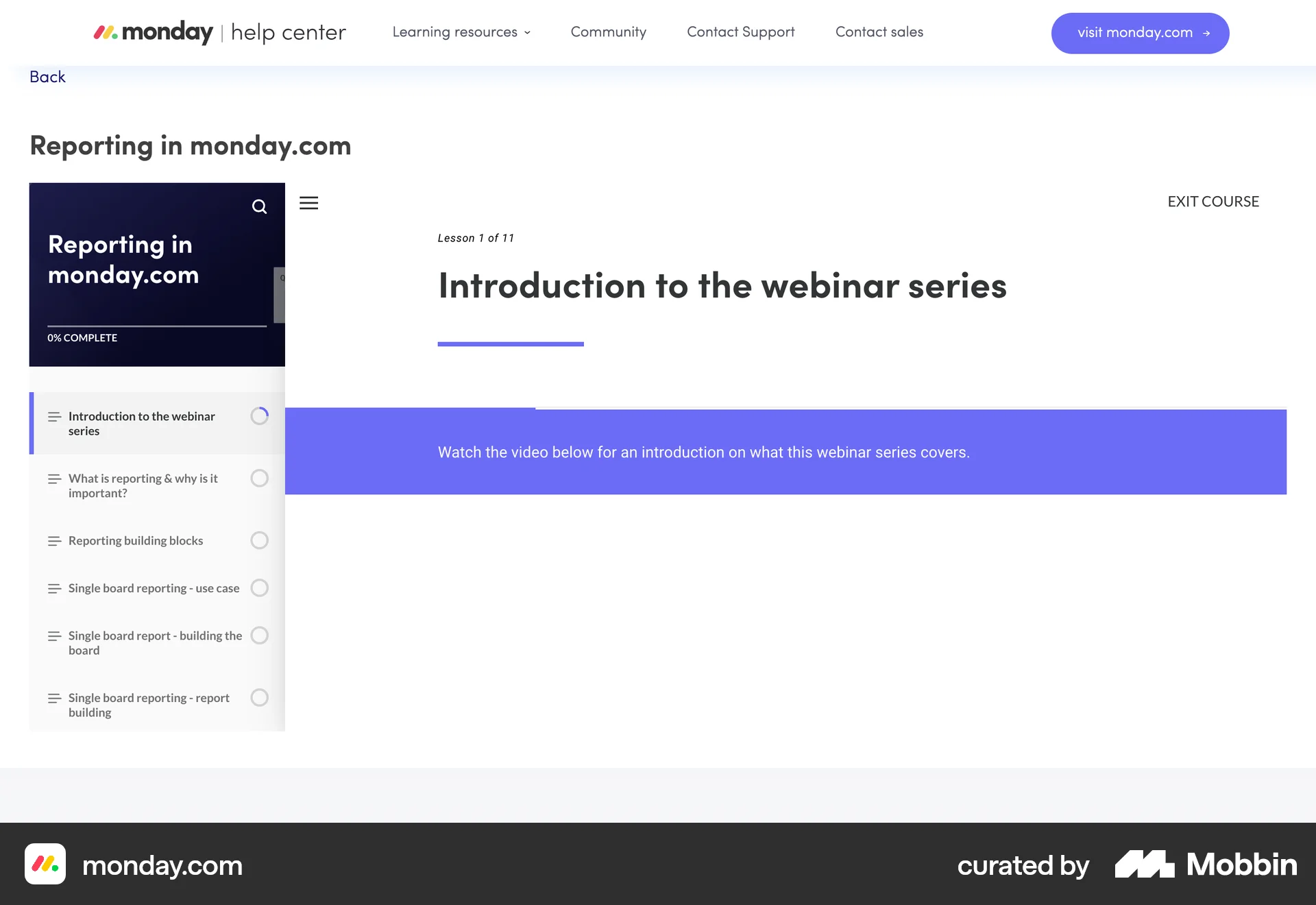 monday.com Web screen containing Side Navigation UI element