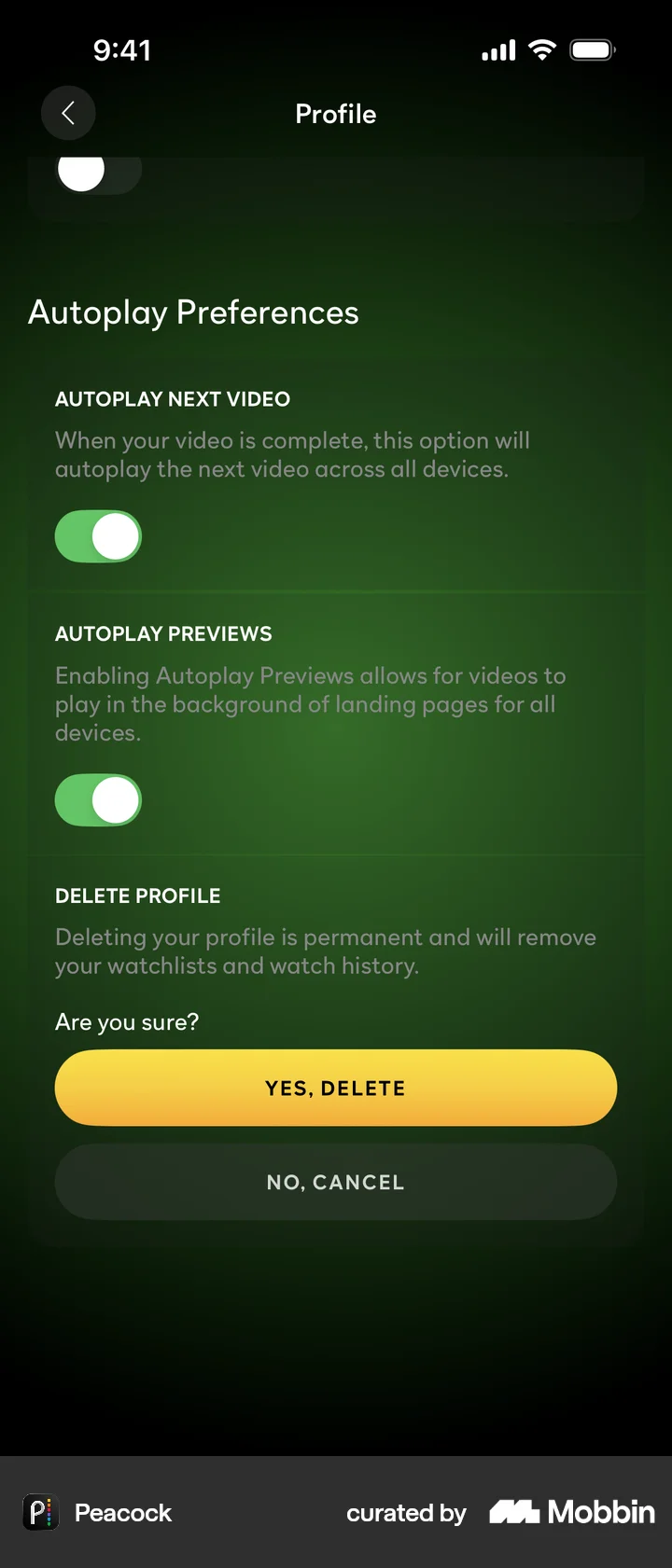 Confirmation Box Ios Confirmation Screen UI Examples