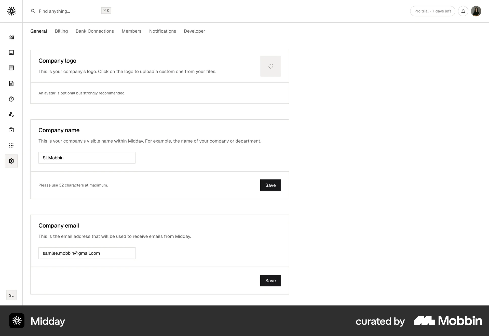 Midday Web Loading screen