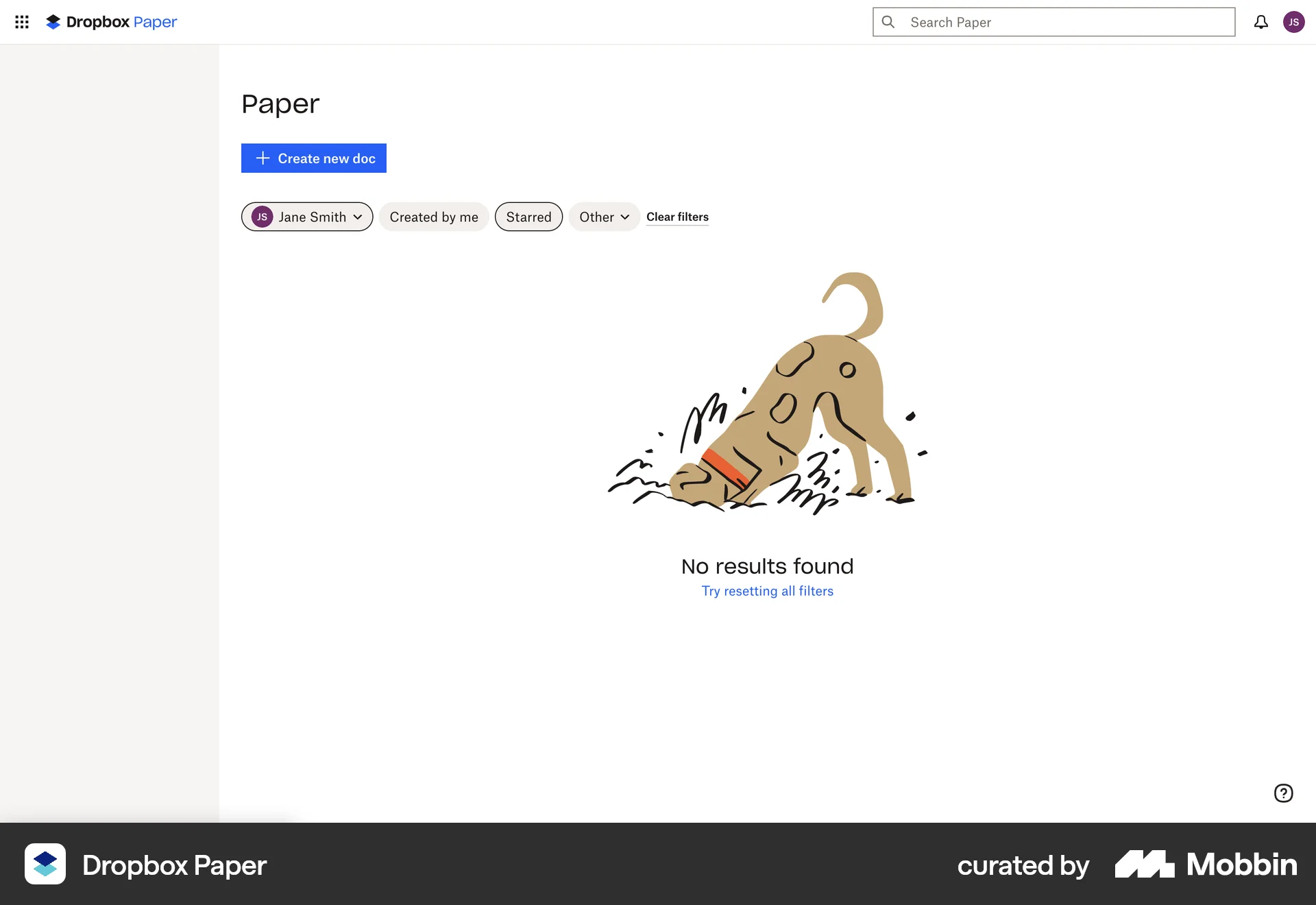 Trop Box Element Dropbox Paper Web Screen | Mobbin