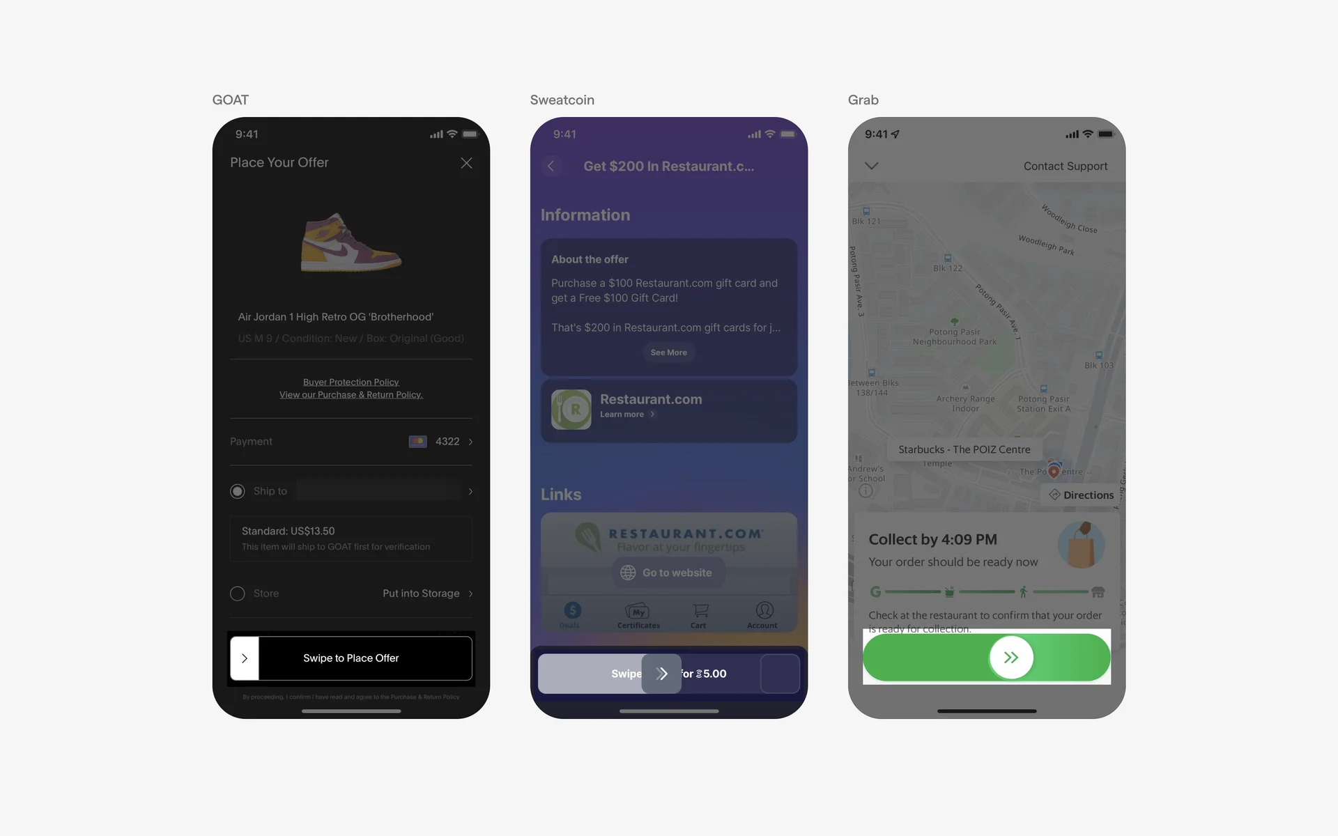 Slider UI Design: Best practices, Design variants & Examples | Mobbin