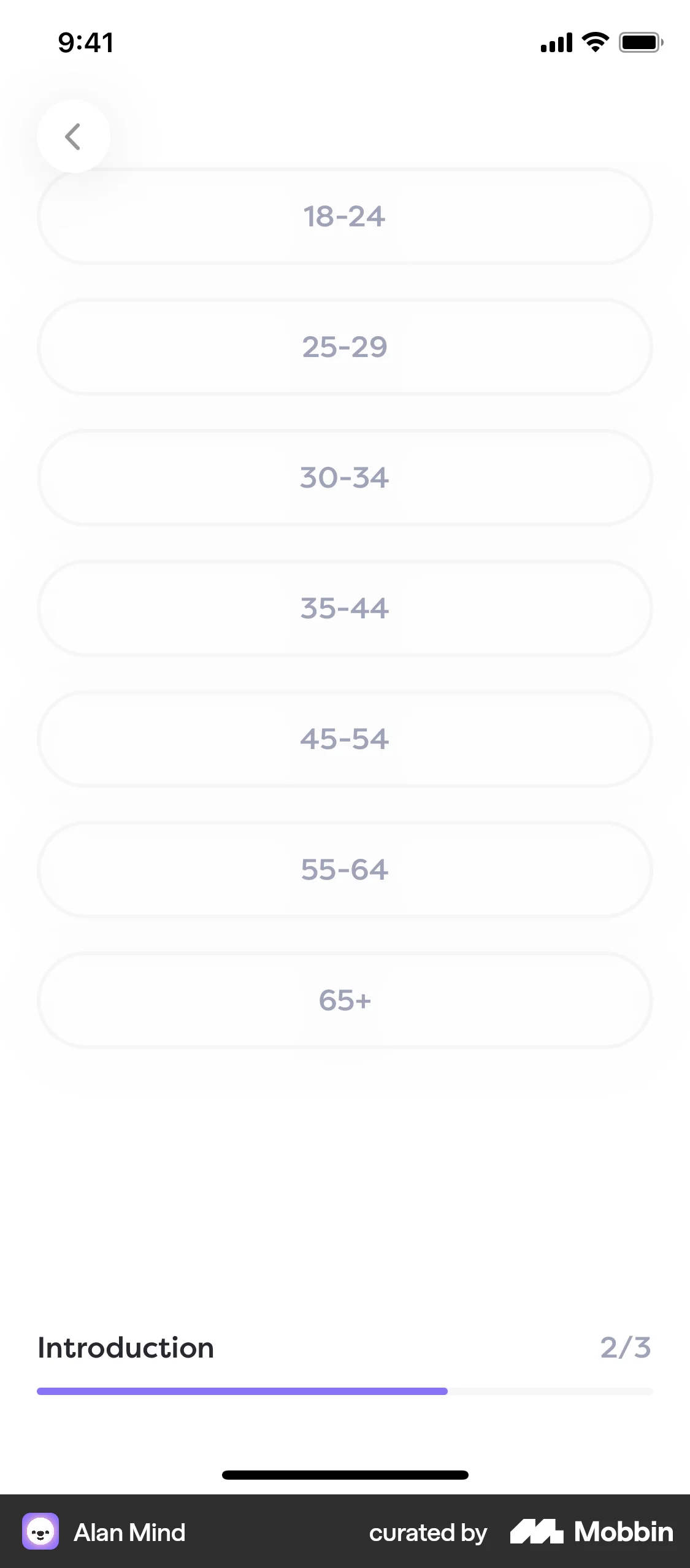 Ios Alan Alan Mind iOS Onboarding Flow | Mobbin