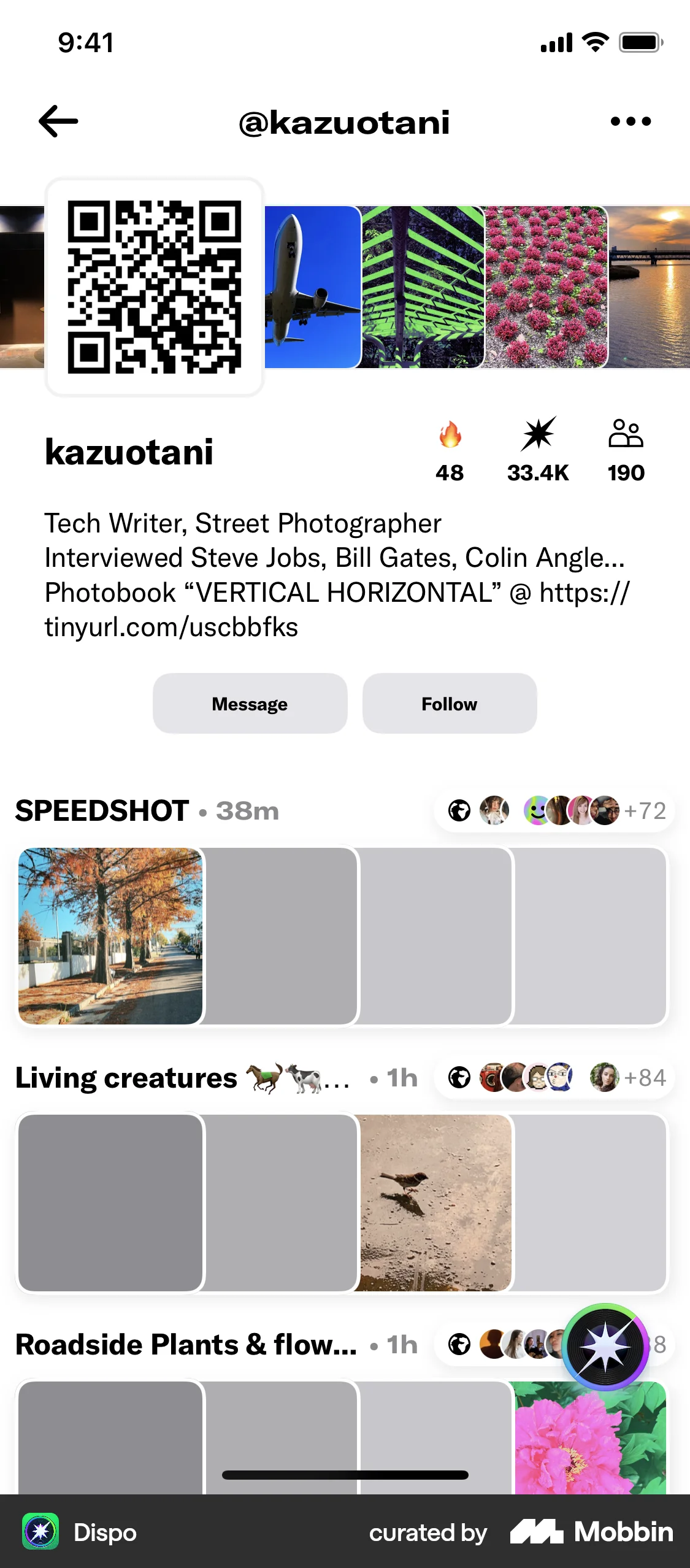 Dispo iOS screen containing Skeleton UI element