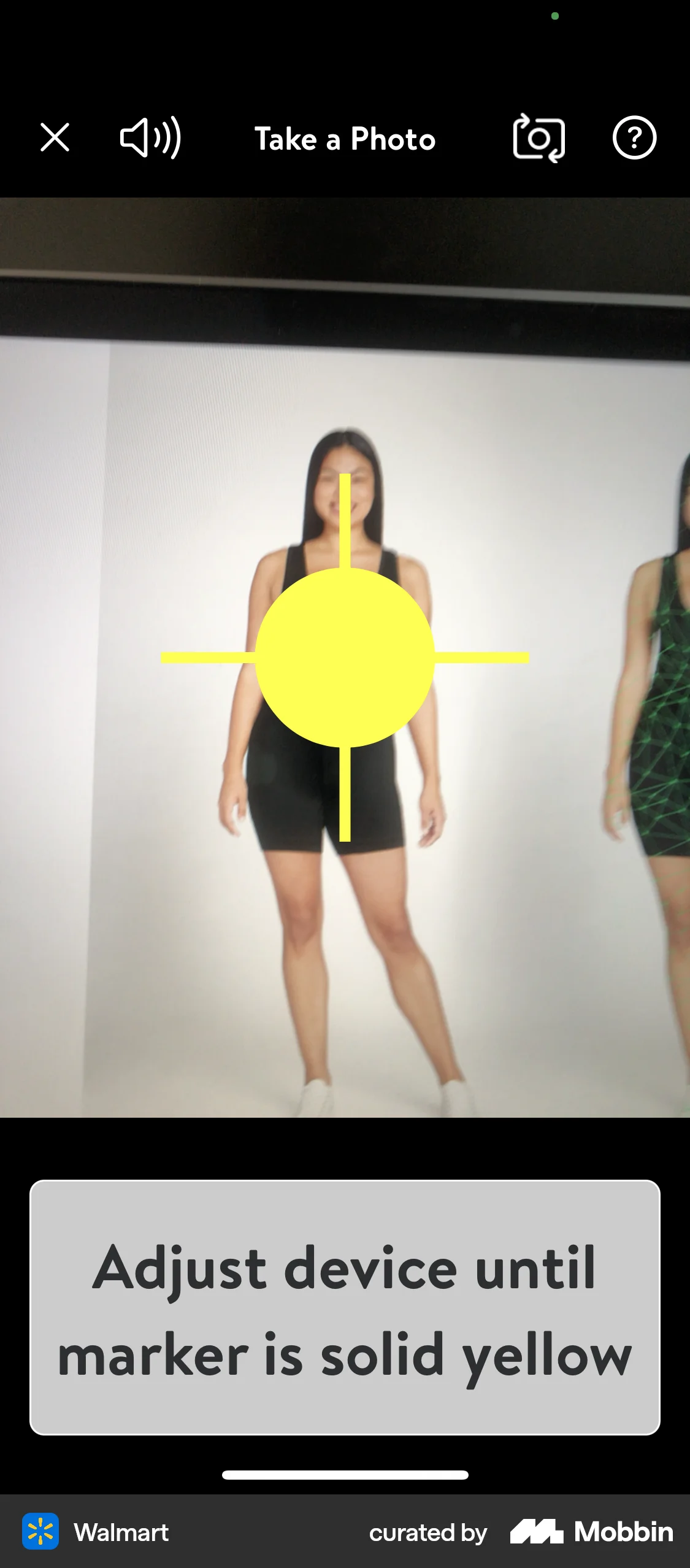 Walmart iOS Camera & Scanner screen