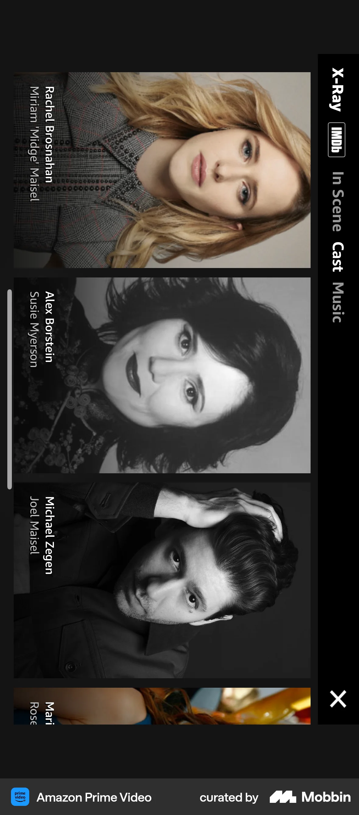 Prime Video iOS TV Show & Movie Detail screen